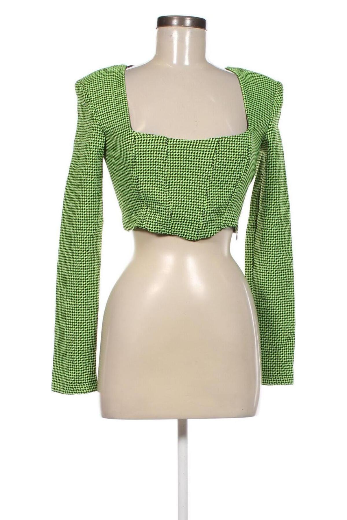 Bluză de femei Zara, Mărime S, Culoare Verde, Preț 88,99 Lei