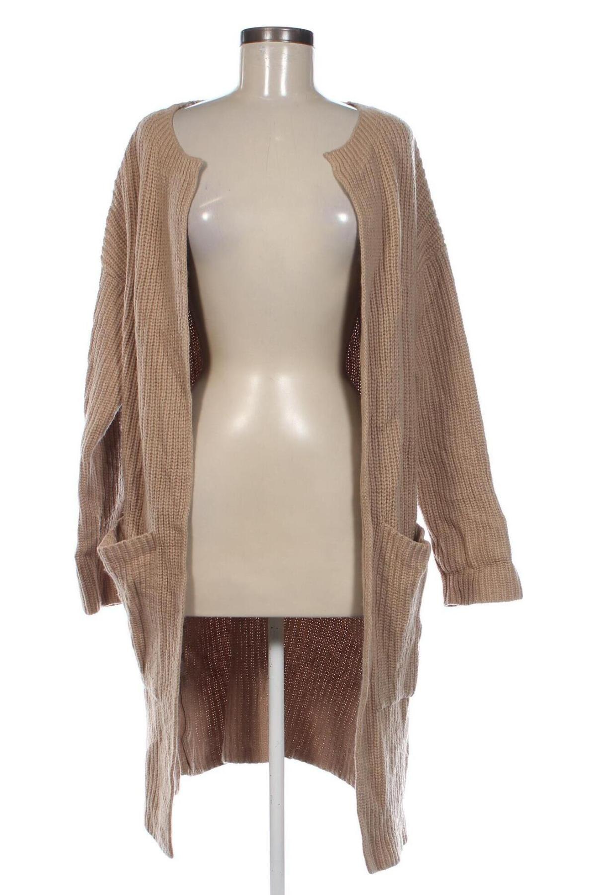 Damen Strickjacke, Größe M, Farbe Beige, Preis € 11,49