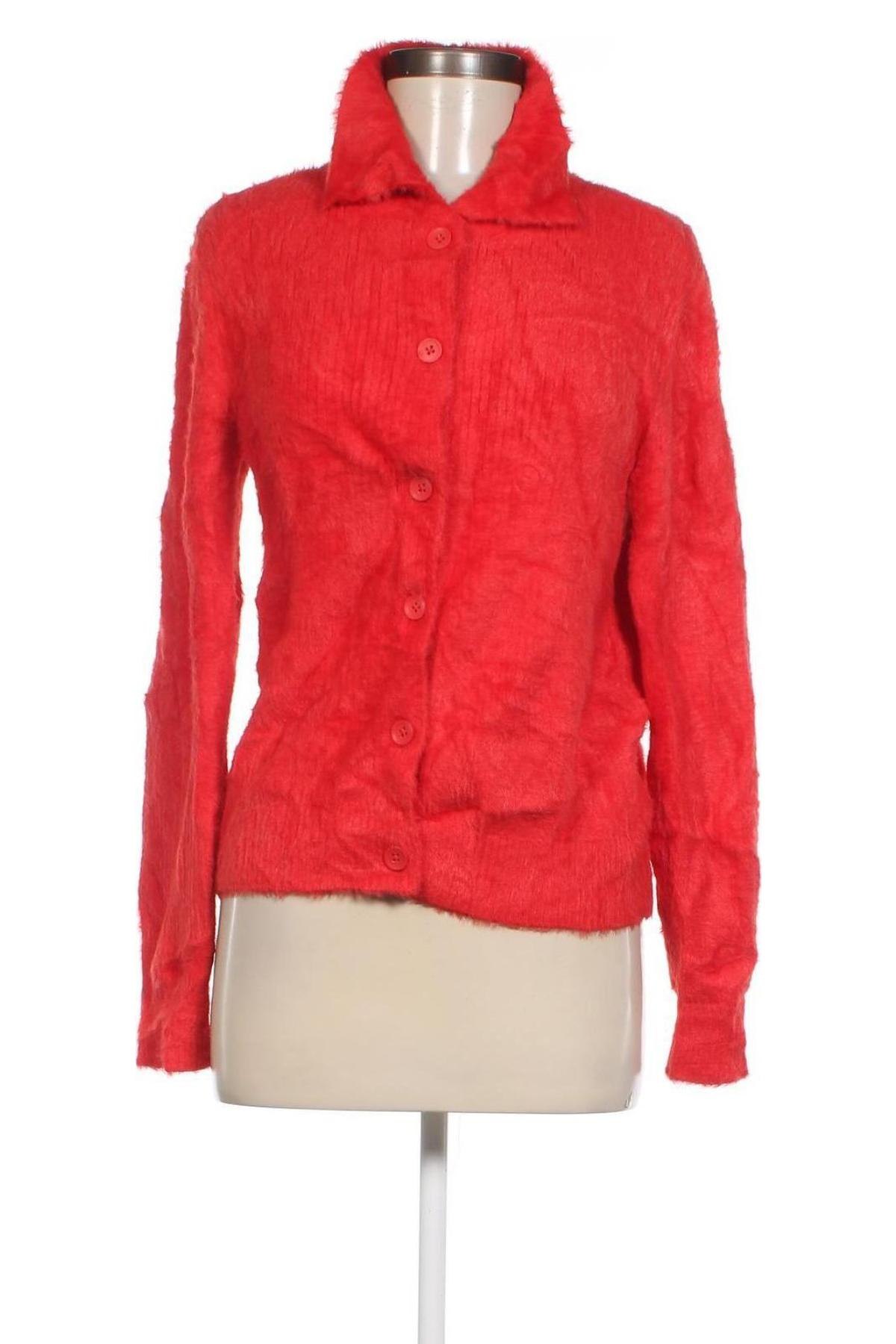 Damen Strickjacke, Größe S, Farbe Rot, Preis 20,49 €