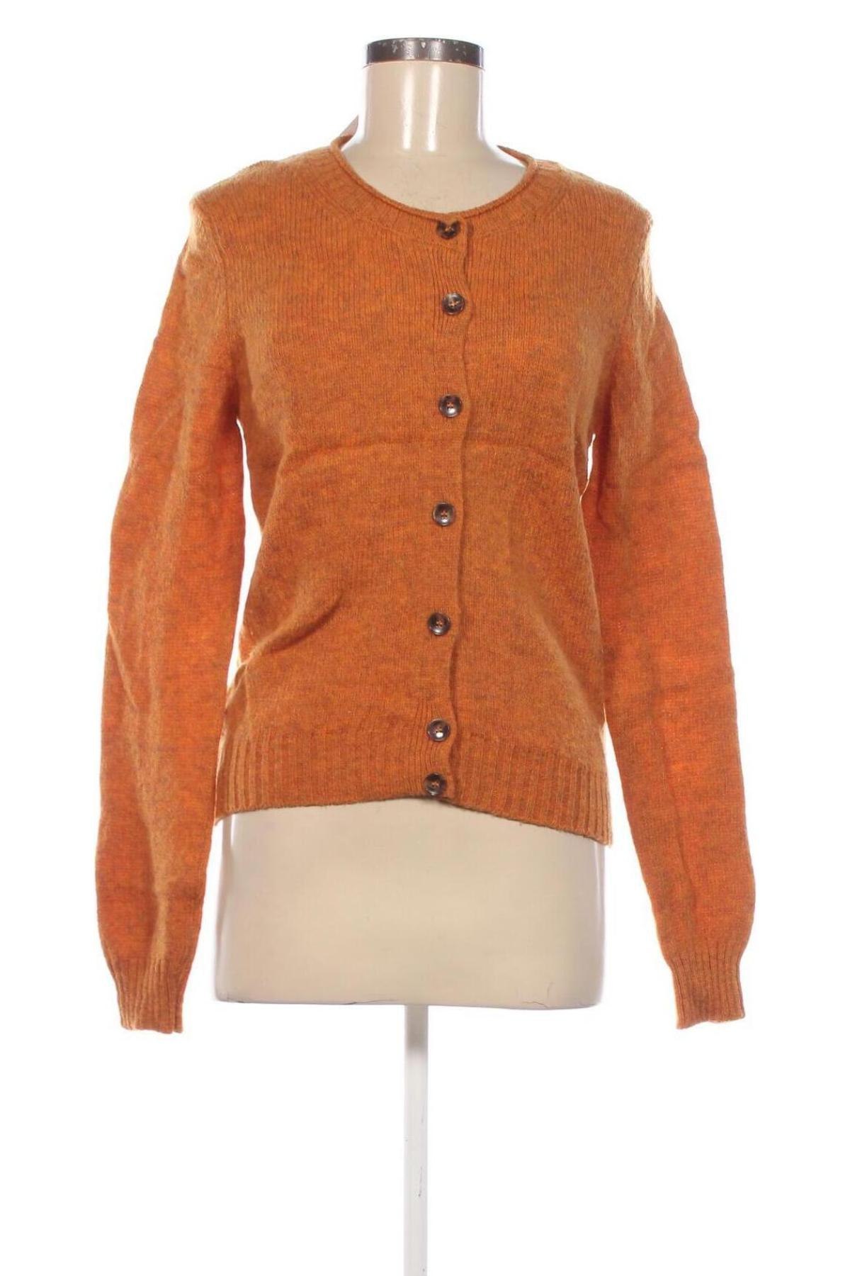 Damen Strickjacke, Größe S, Farbe Orange, Preis 20,49 €