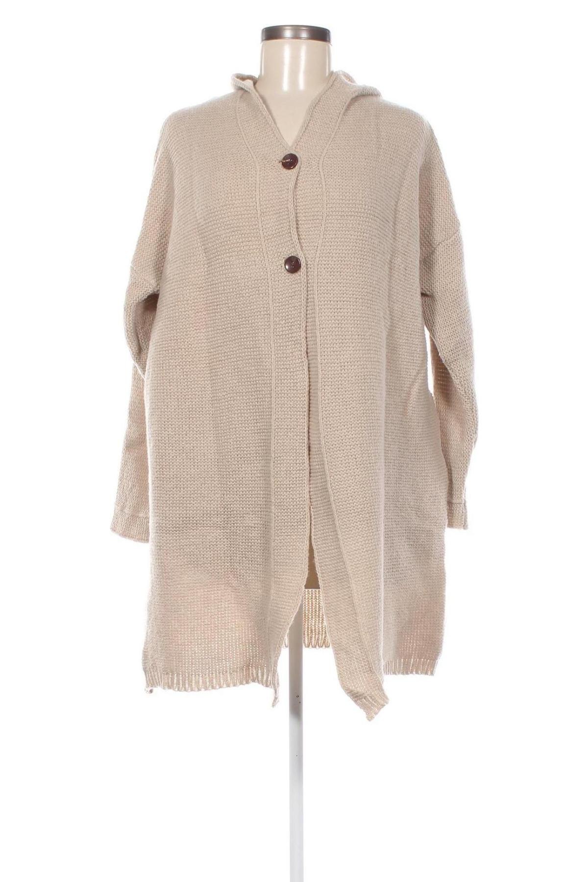 Damen Strickjacke, Größe M, Farbe Beige, Preis 20,49 €