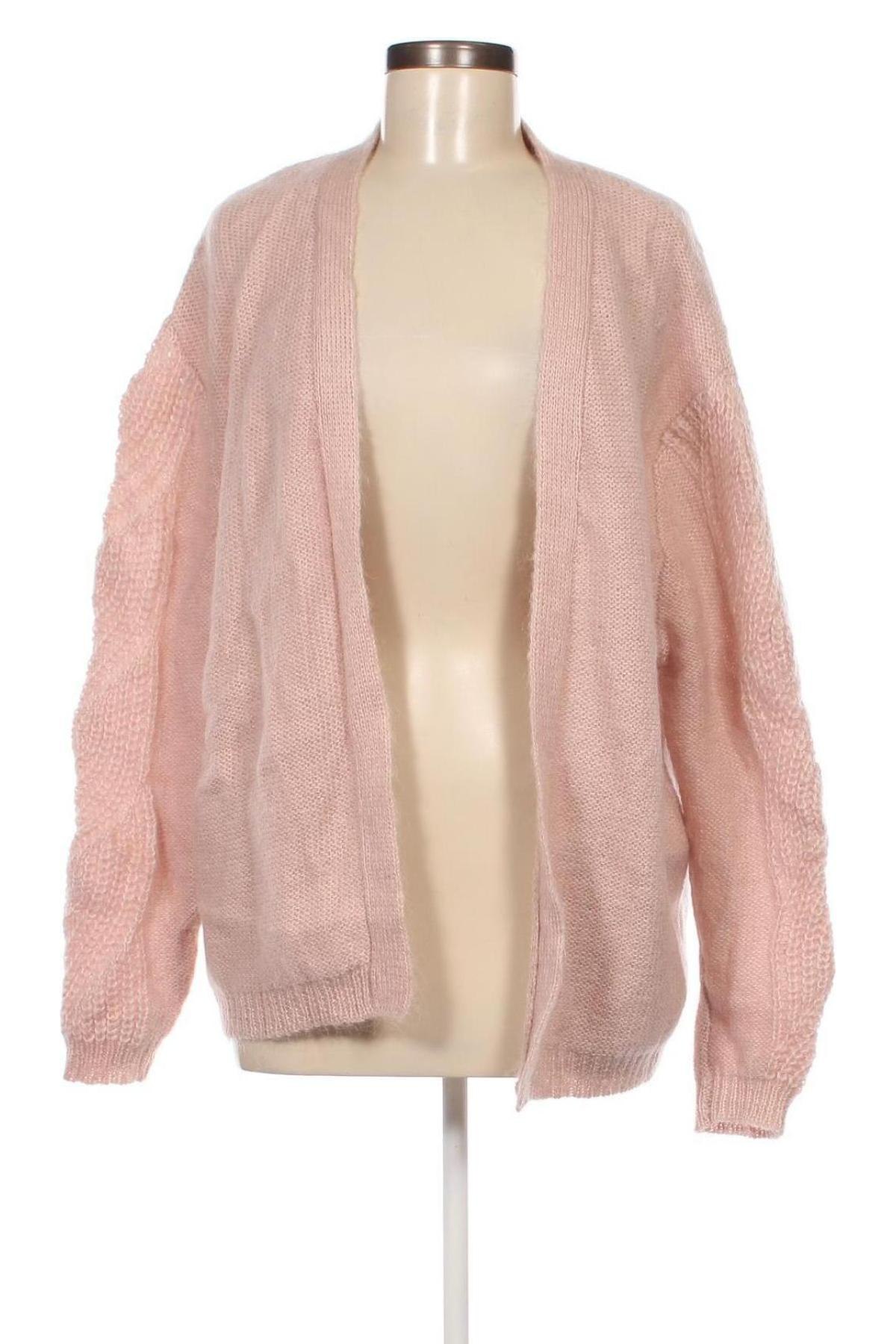 Damen Strickjacke, Größe M, Farbe Aschrosa, Preis 20,49 €