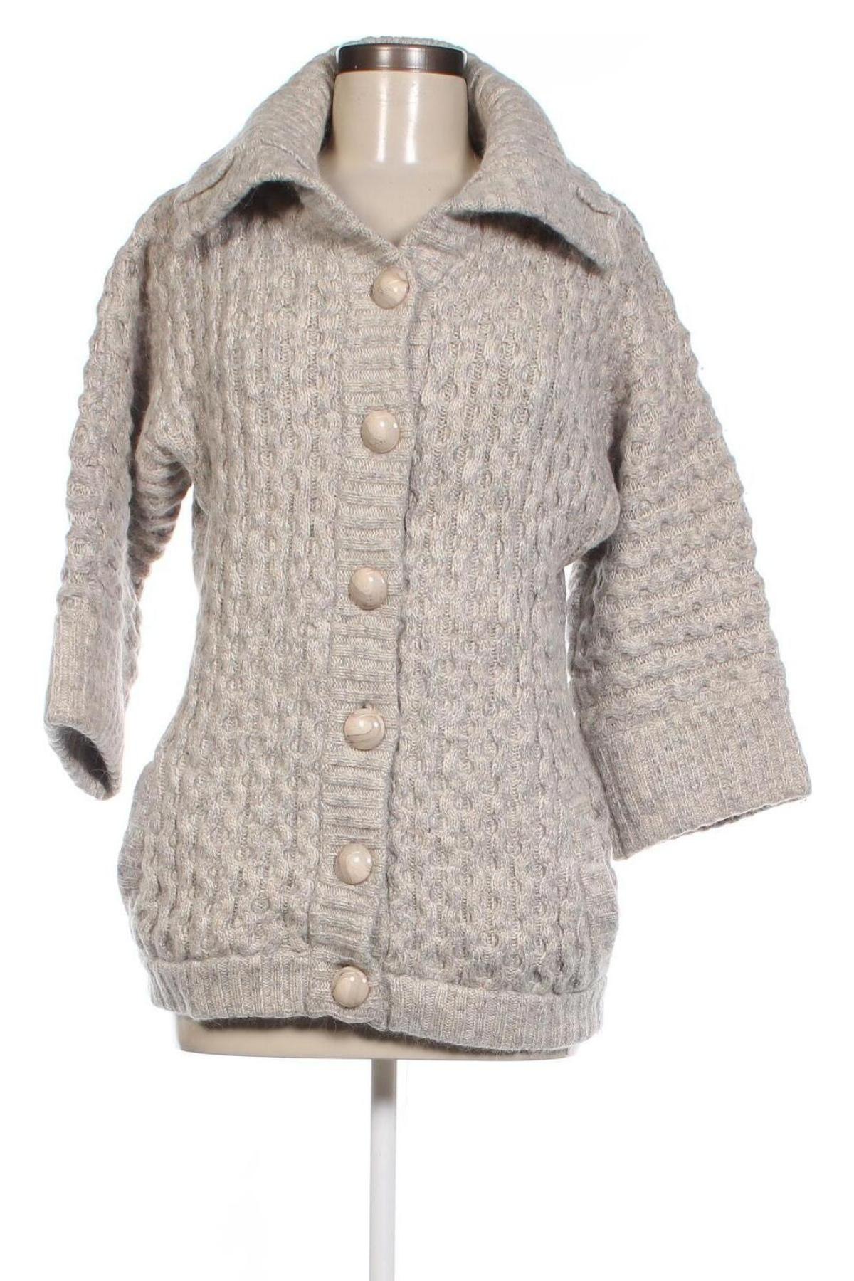 Damen Strickjacke, Größe M, Farbe Grau, Preis 20,49 €