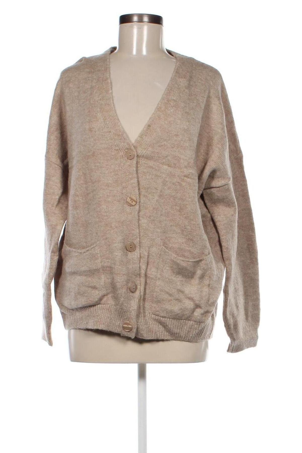 Damen Strickjacke, Größe L, Farbe Beige, Preis € 9,49