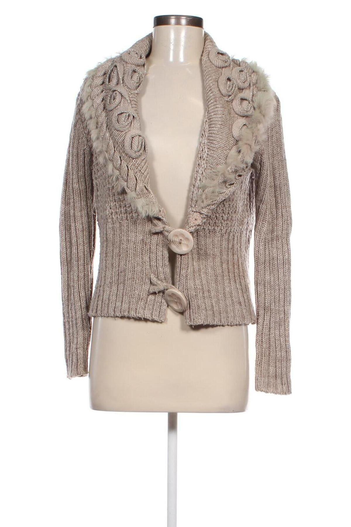 Damen Strickjacke, Größe M, Farbe Beige, Preis 14,84 €