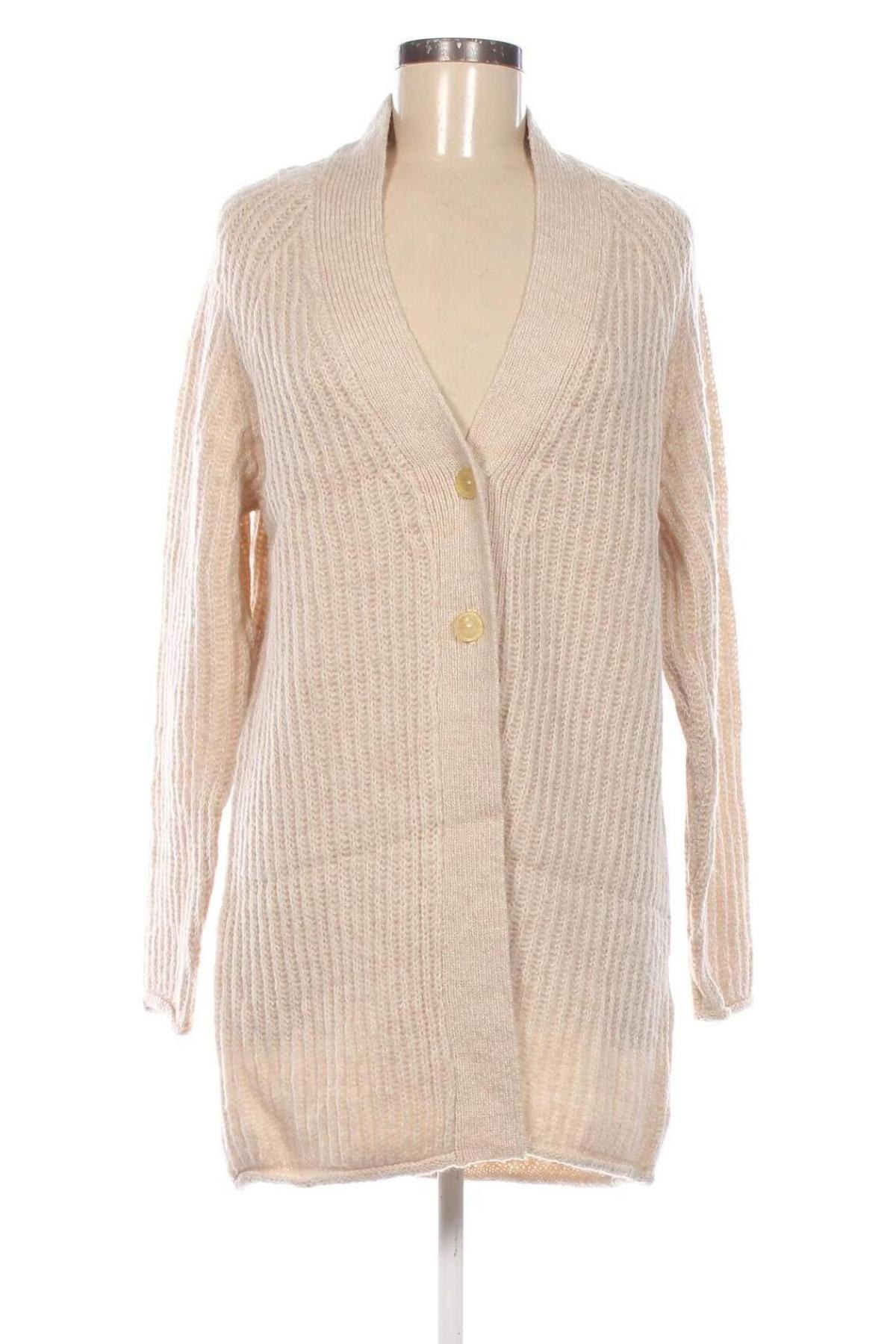 Damen Strickjacke Cubus, Größe XS, Farbe Beige, Preis € 11,99