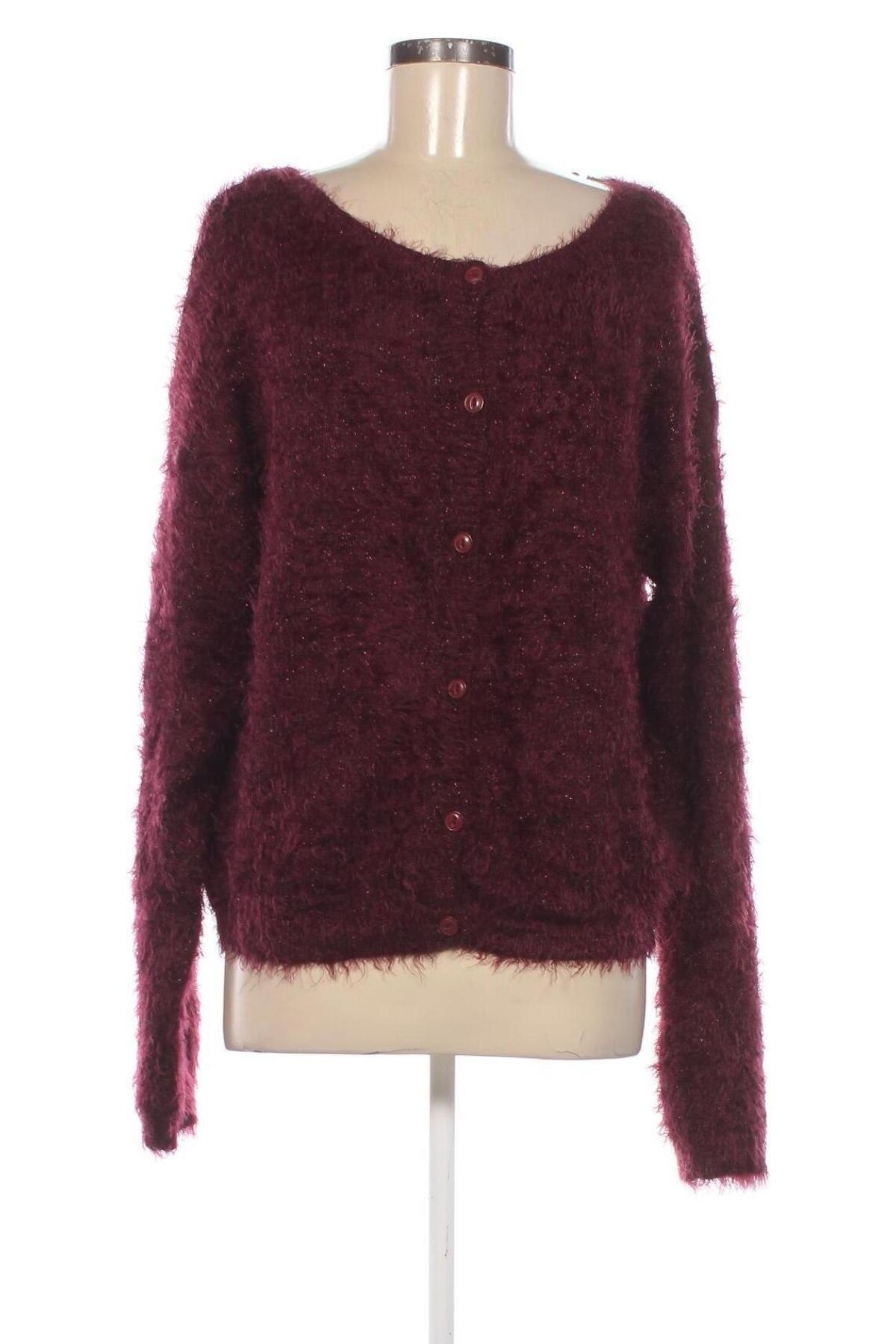 Damen Strickjacke Emoi Emoi, Größe XL, Farbe Rot, Preis € 28,49