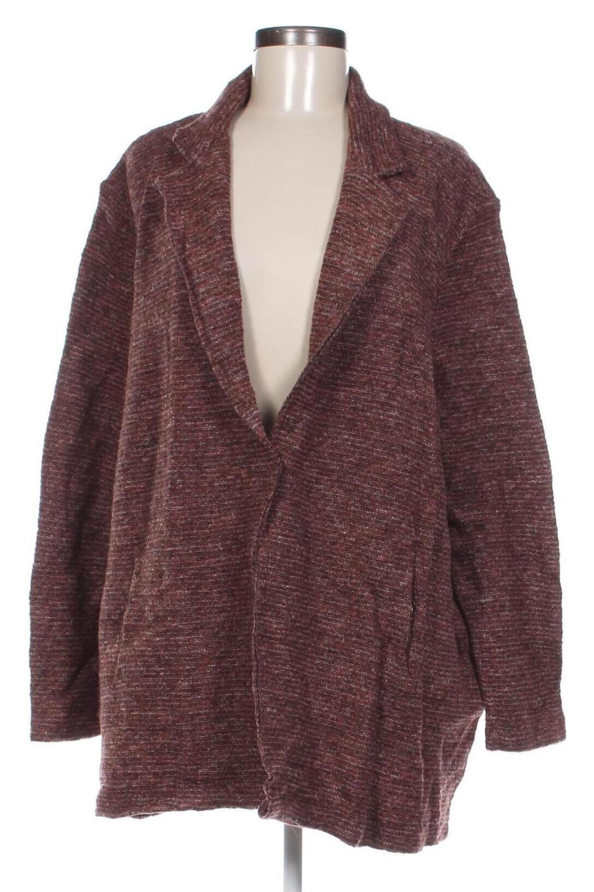 Damen Strickjacke Gina Laura, Größe 3XL, Farbe Braun, Preis 14,99 €