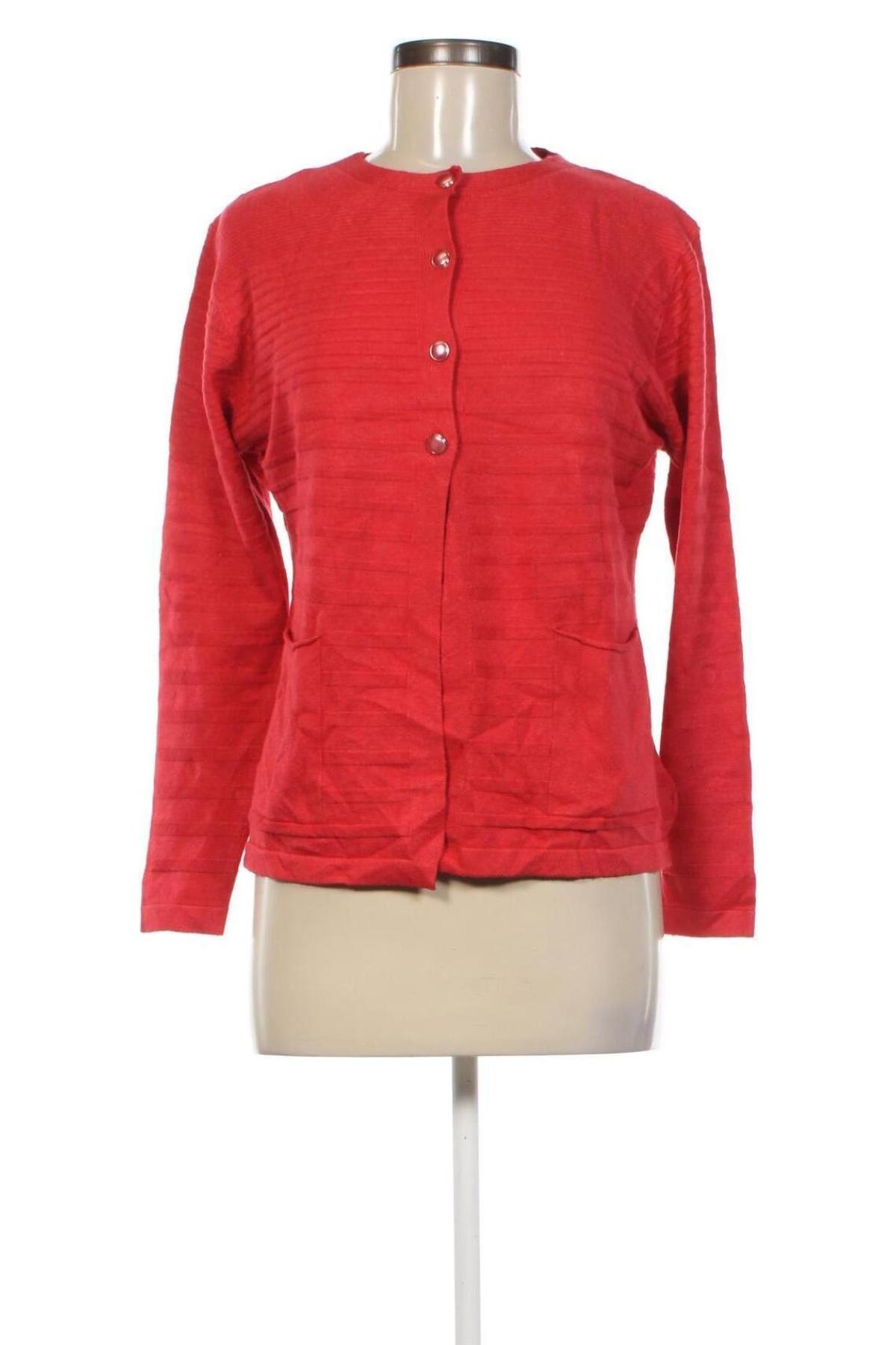 Damen Strickjacke Lin, Größe M, Farbe Rot, Preis € 20,49