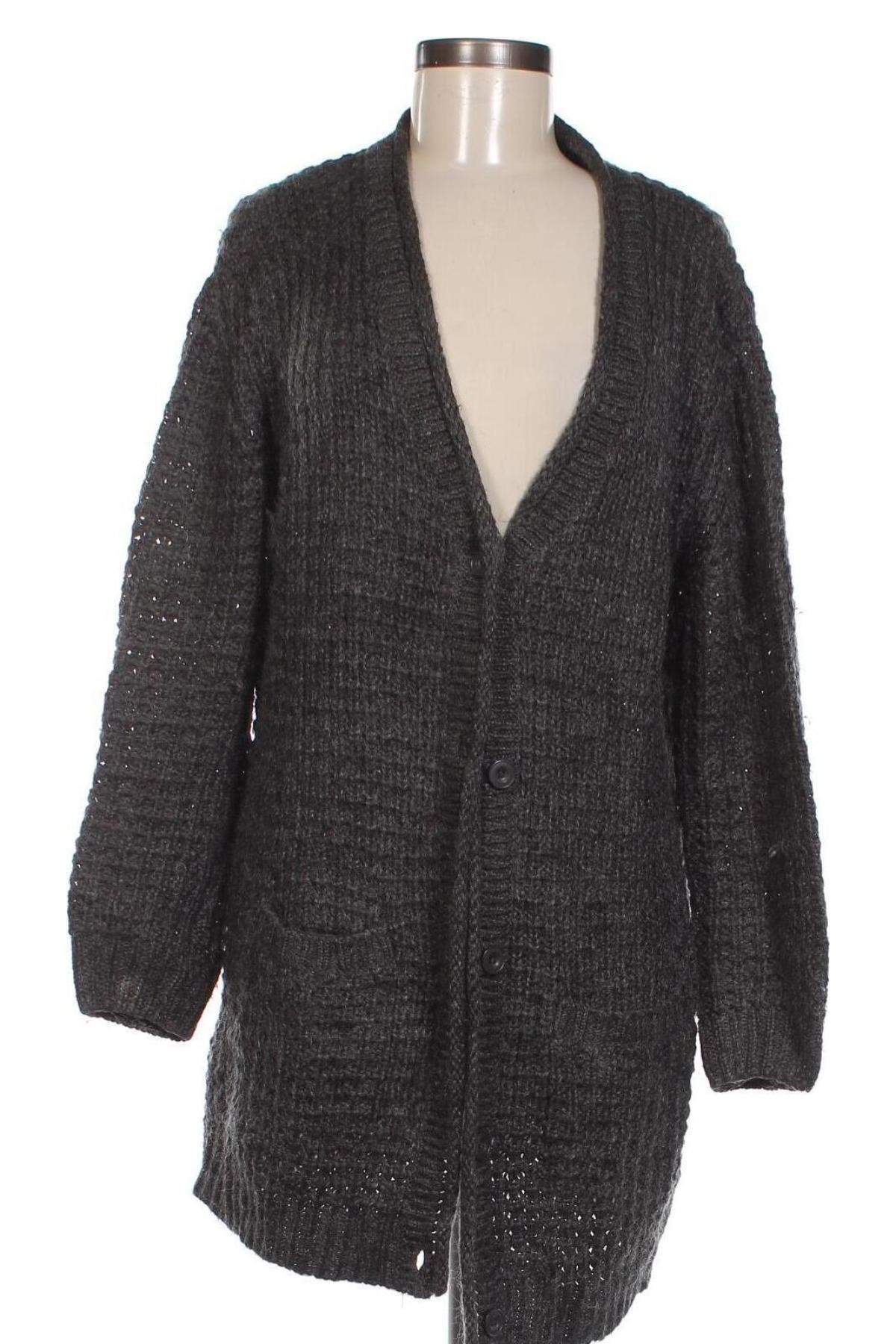 Damen Strickjacke Marie Lund, Größe L, Farbe Grau, Preis 17,99 €