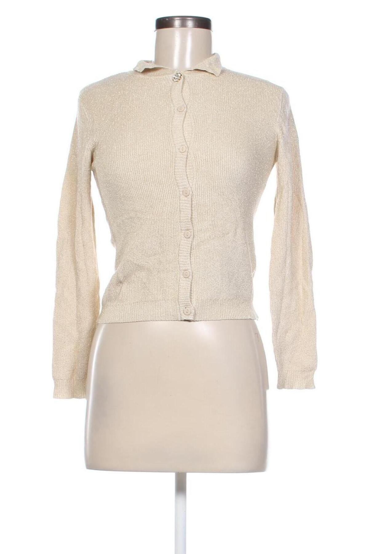 Damen Strickjacke Piazza Italia, Größe M, Farbe Beige, Preis 12,99 €