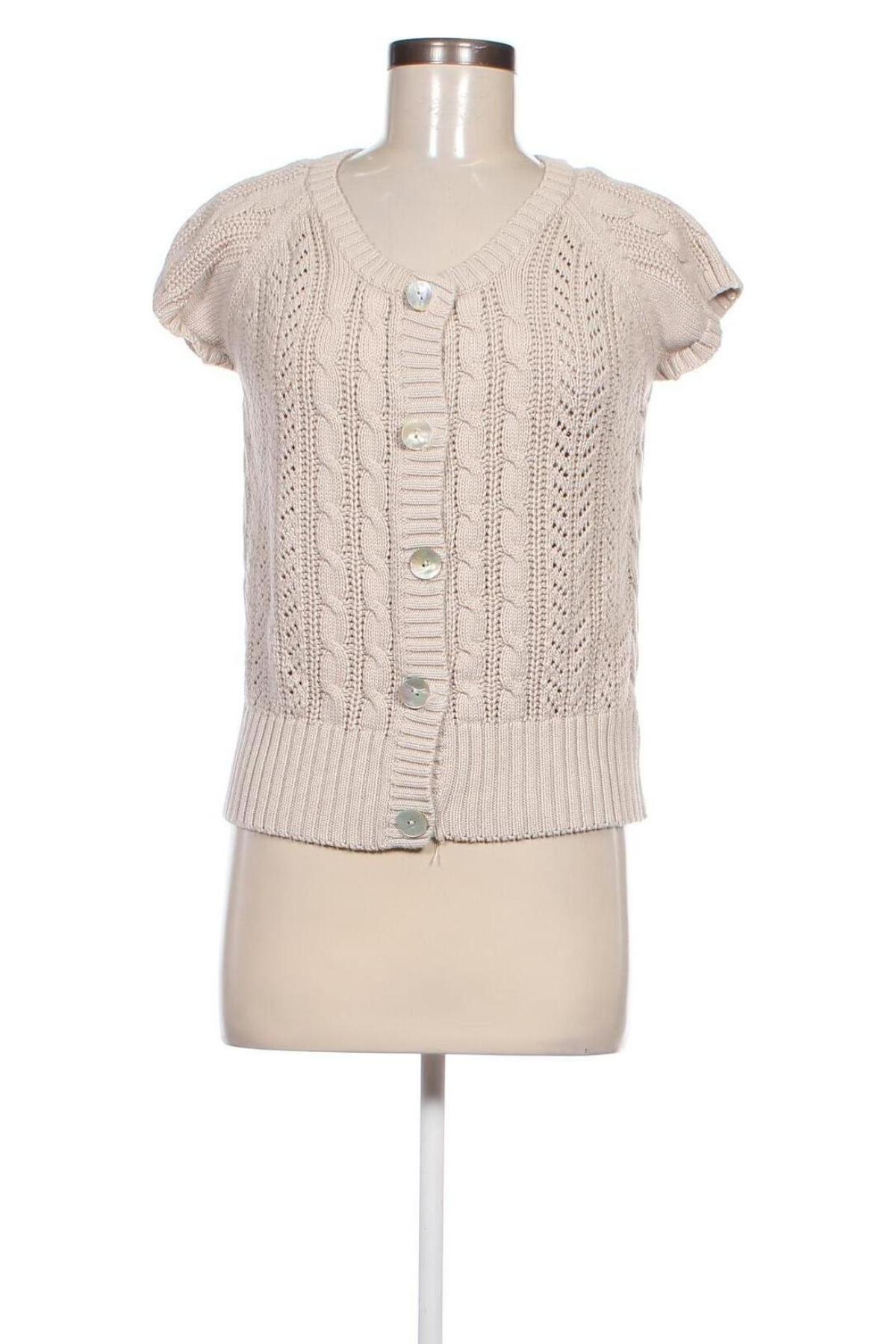 Cardigan de damă Takko Fashion, Mărime M, Culoare Bej, Preț 73,98 Lei