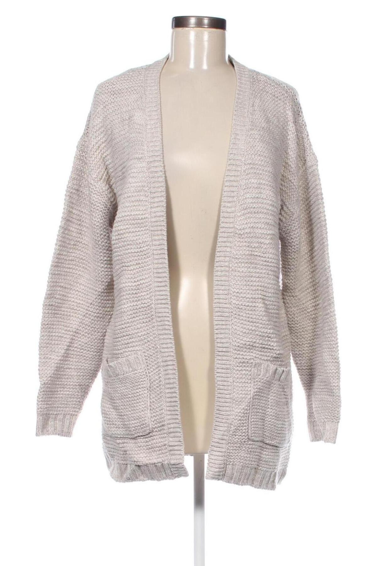 Damen Strickjacke Vero Moda, Größe M, Farbe Grau, Preis € 10,99