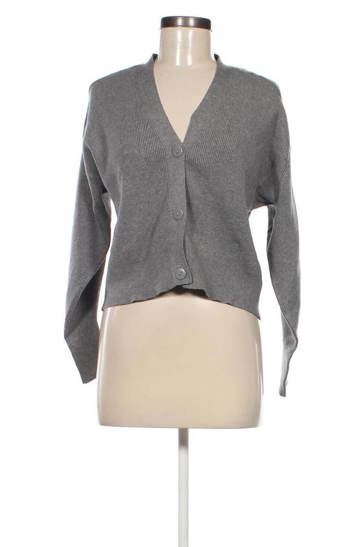 Cardigan de damă Zara, Mărime S, Culoare Gri, Preț 68,88 Lei