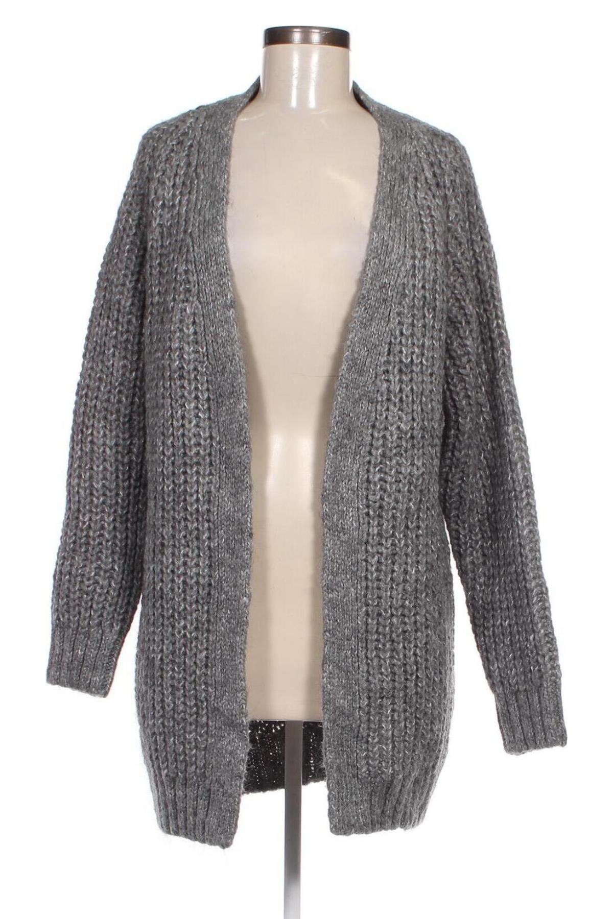 Cardigan de damă Zara, Mărime S, Culoare Gri, Preț 88,99 Lei