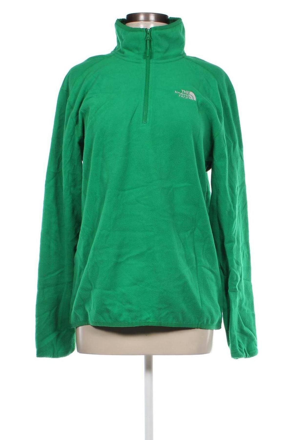 Damen Fleece Shirt The North Face, Größe XL, Farbe Grün, Preis 38,49 €