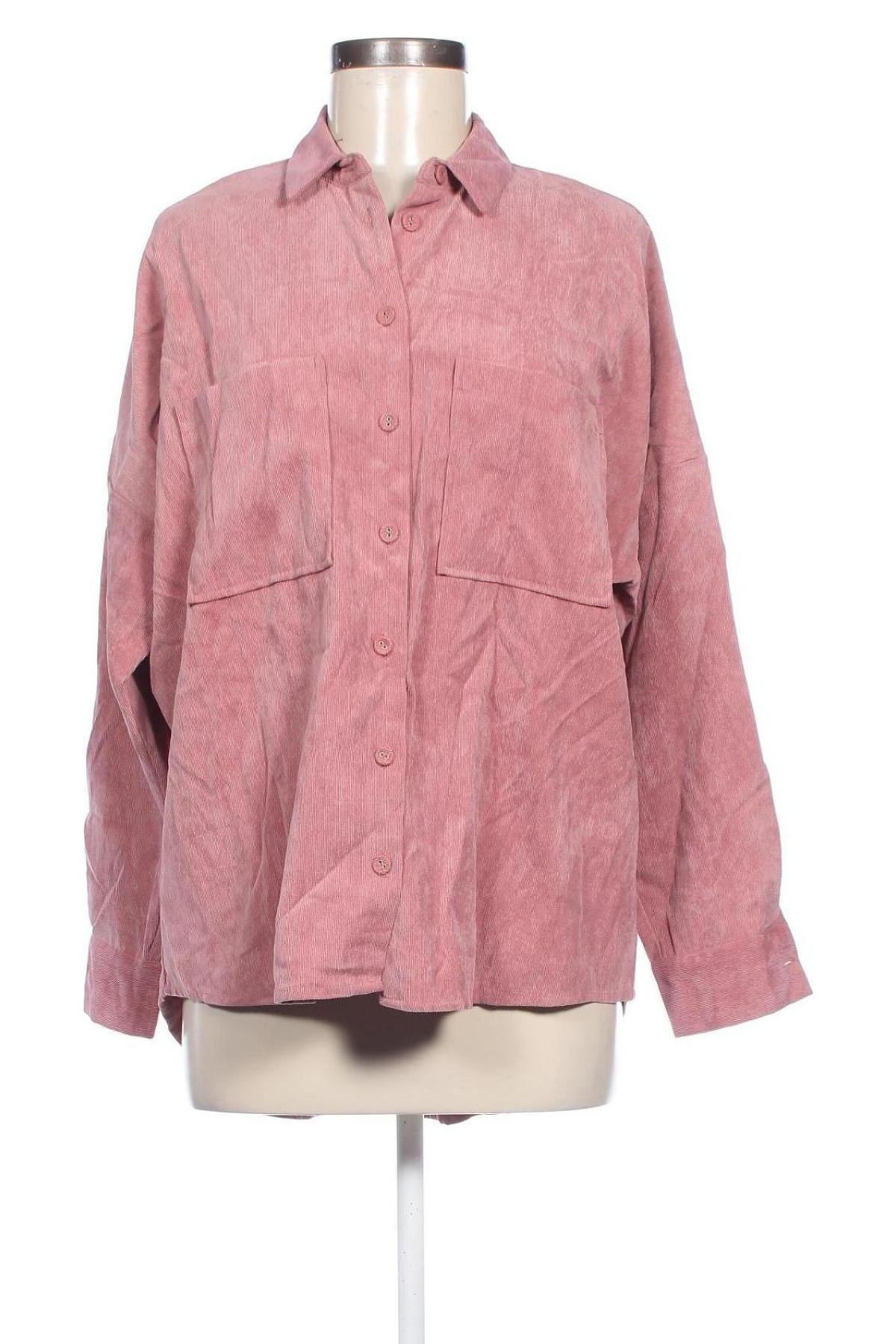 Damenbluse Stradivarius, Größe S, Farbe Aschrosa, Preis € 9,49