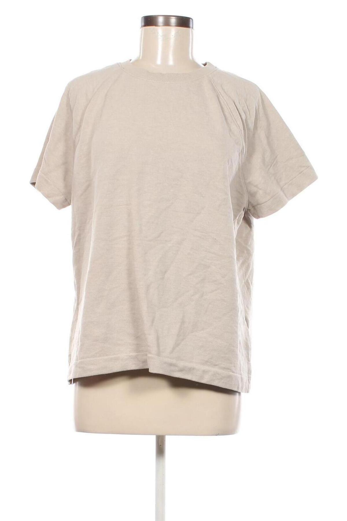 Damski T-shirt H&M, Rozmiar M, Kolor Beżowy, Cena 33,99 zł