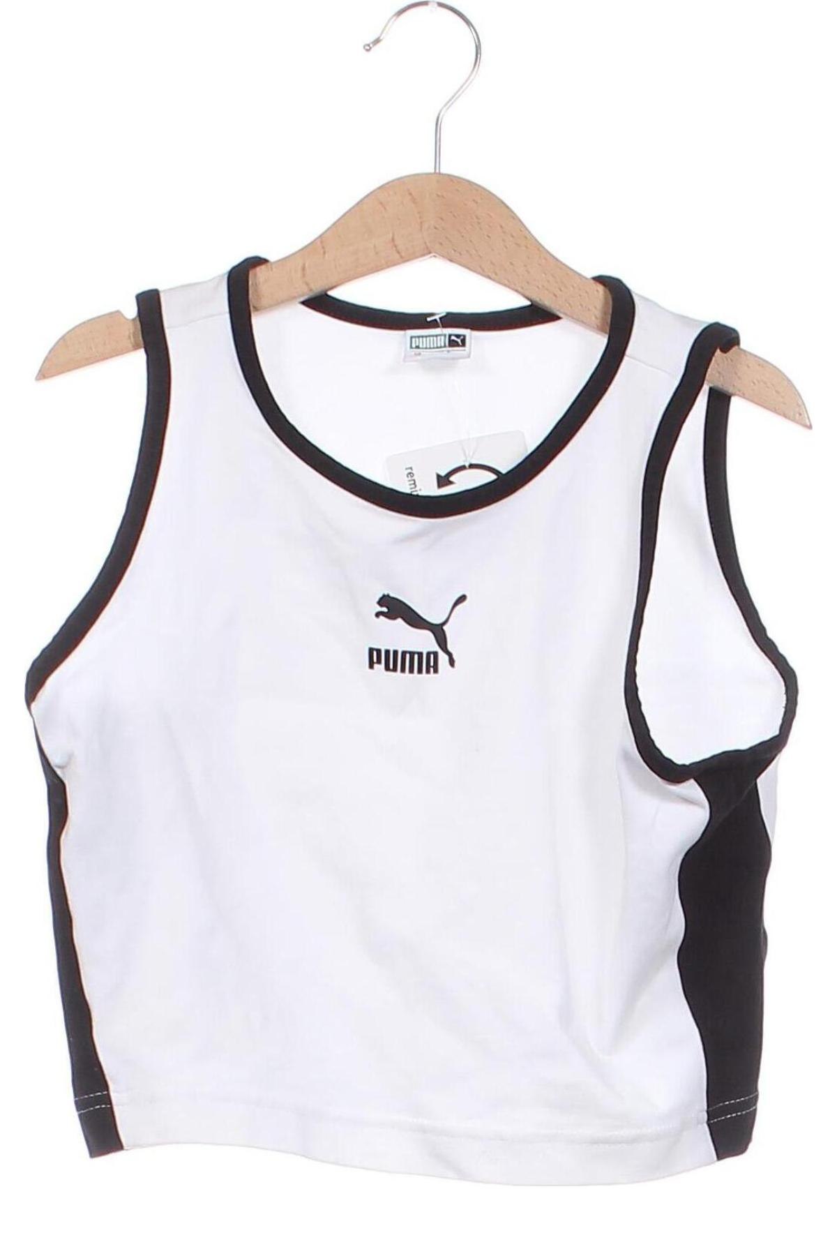 Damen Sporttop PUMA, Größe XS, Farbe Weiß, Preis € 13,84