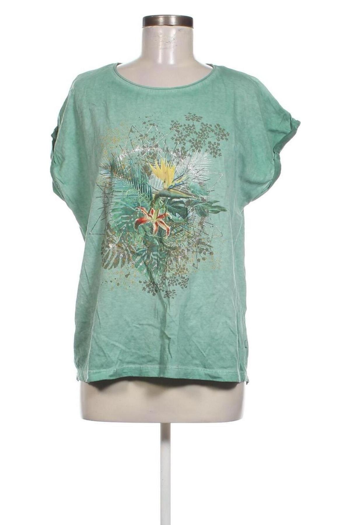 Damen T-Shirt Q/S by S.Oliver, Größe L, Farbe Grün, Preis € 9,00