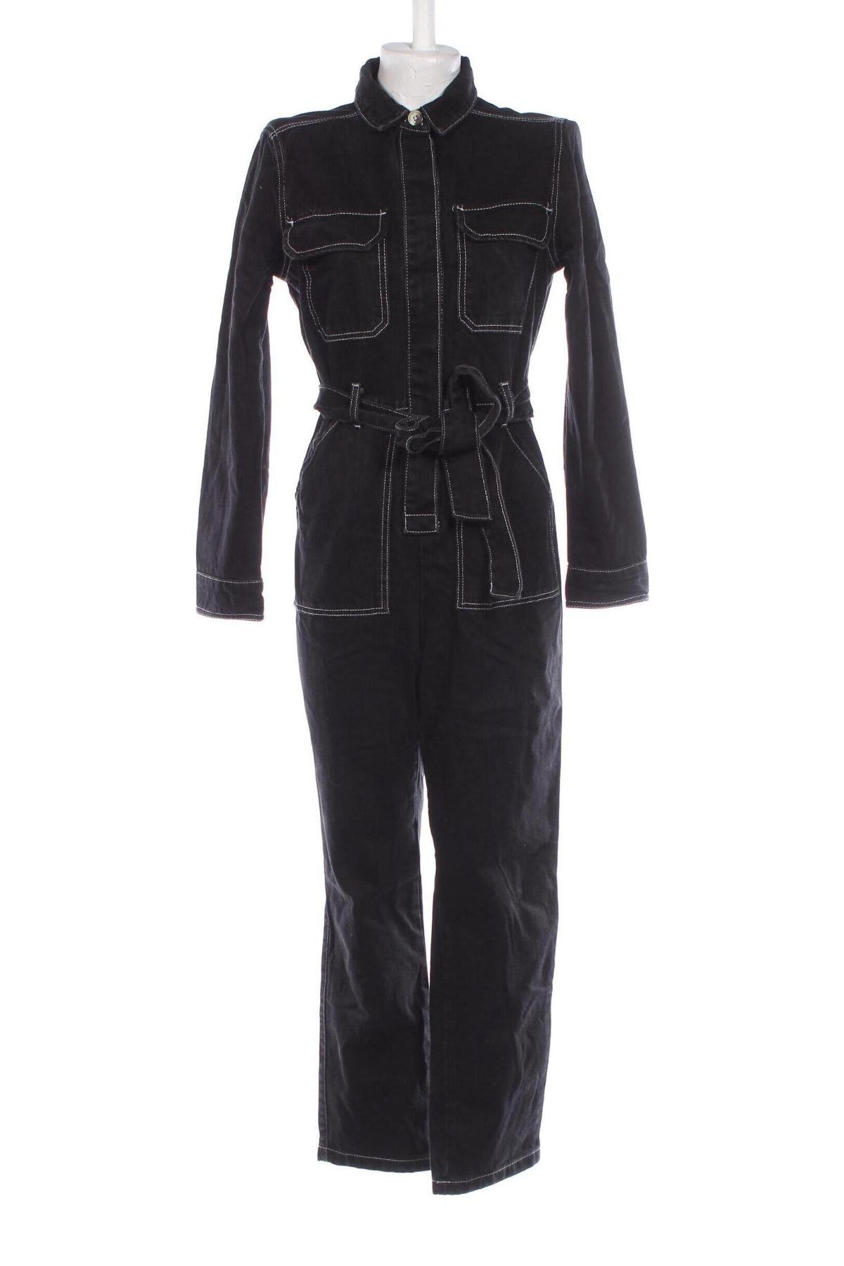 Langer Damen-Overall Topshop, Größe S, Farbe Schwarz, Preis 34,78 €