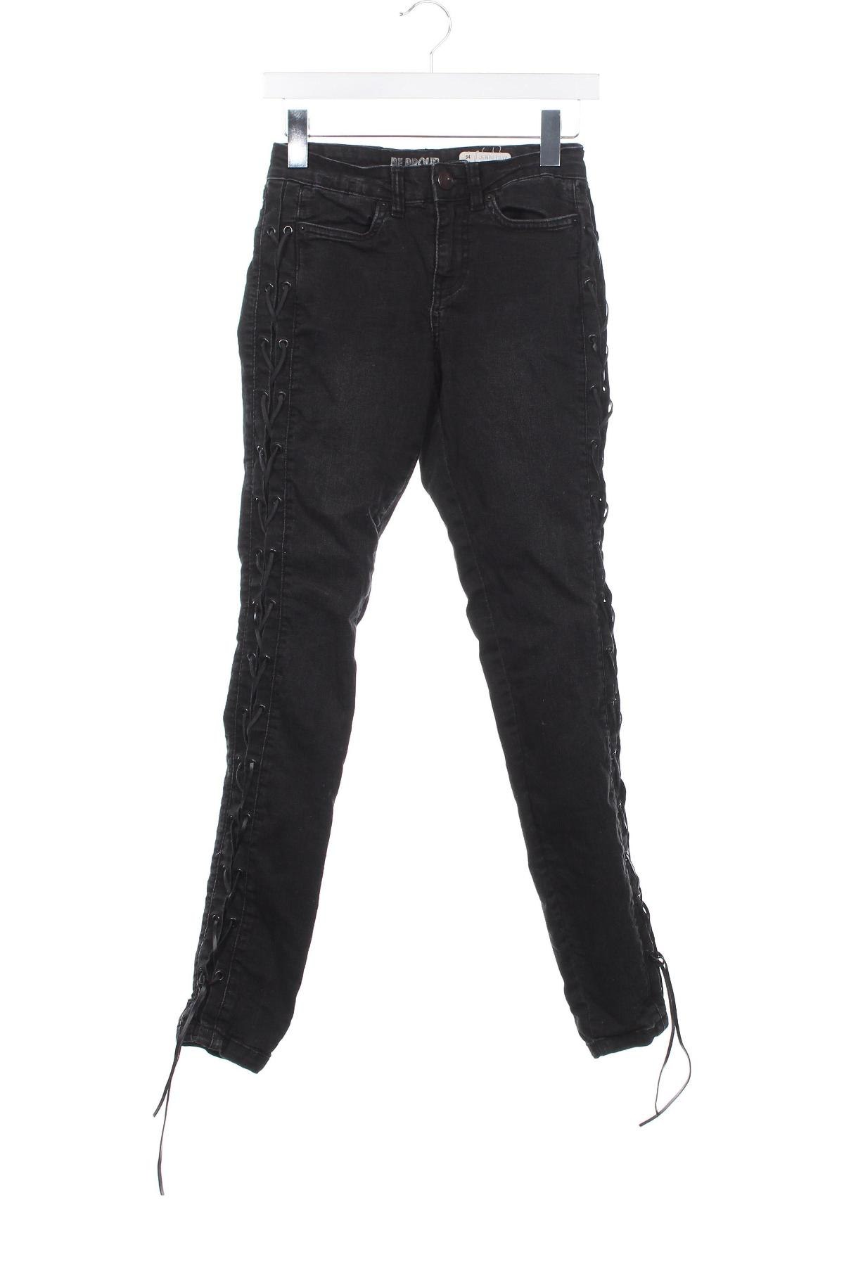 Blugi de femei Denim 1982, Mărime S, Culoare Negru, Preț 48,99 Lei