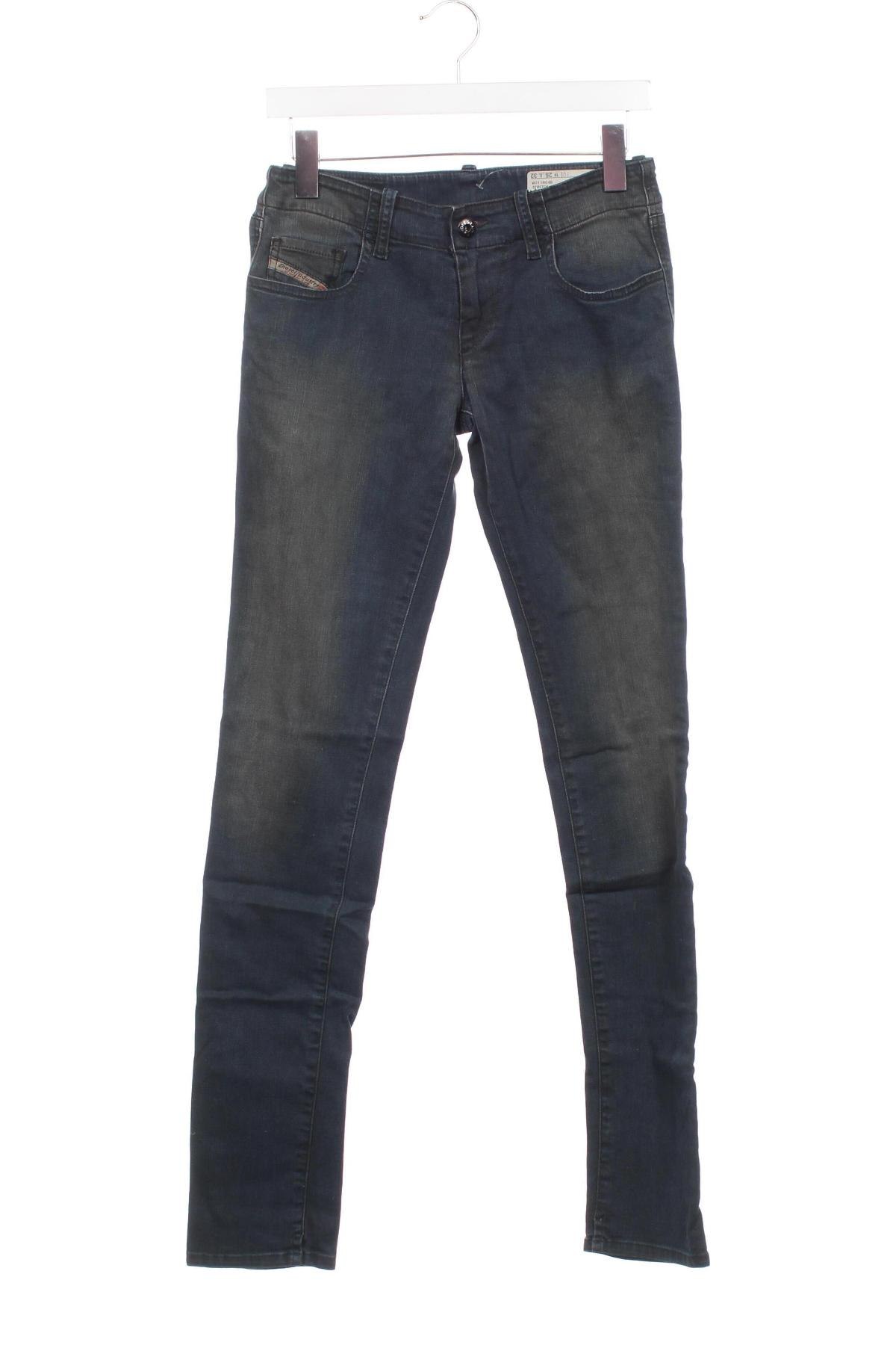 Damskie jeansy Diesel, Rozmiar S, Kolor Niebieski, Cena 387,99 zł