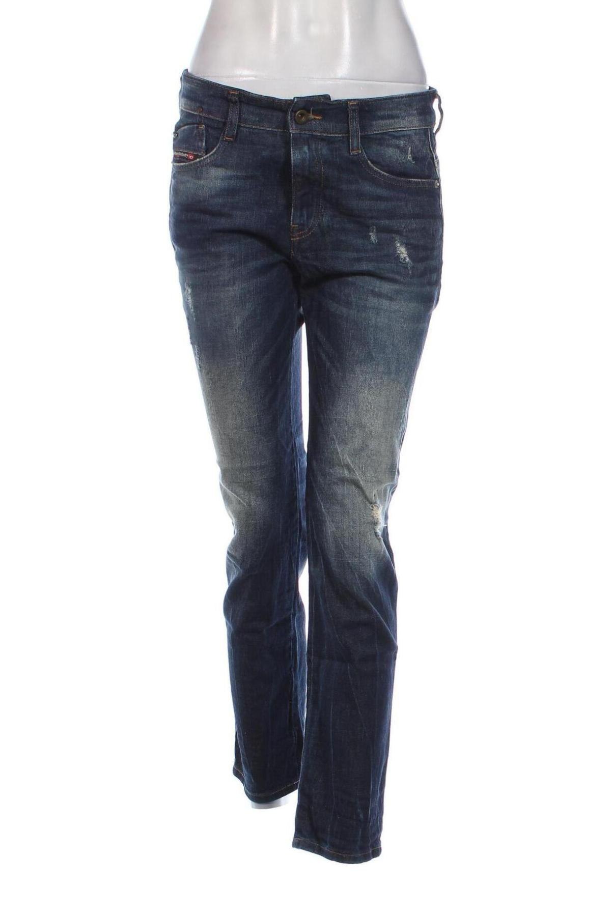 Damskie jeansy Diesel, Rozmiar S, Kolor Niebieski, Cena 387,99 zł