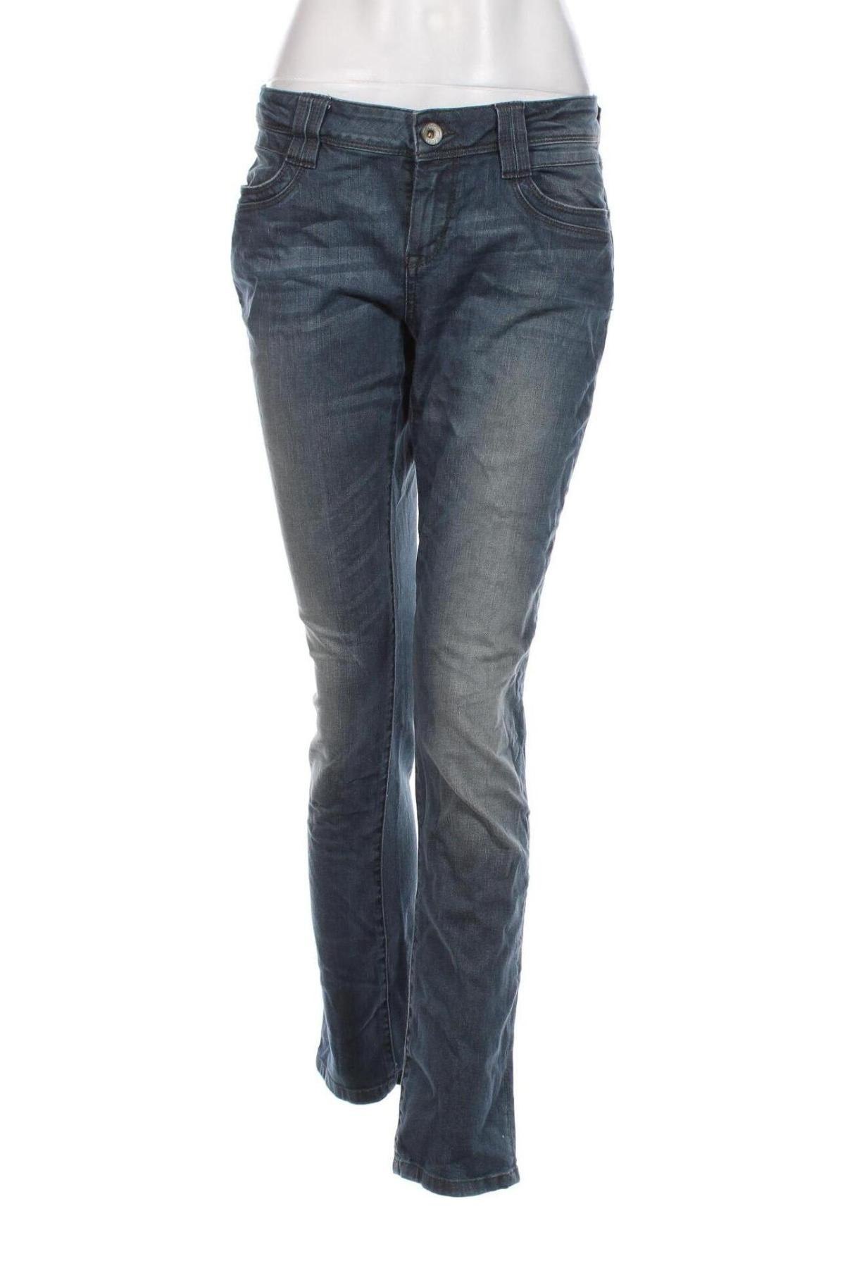 Damskie jeansy Edc By Esprit, Rozmiar L, Kolor Niebieski, Cena 131,99 zł