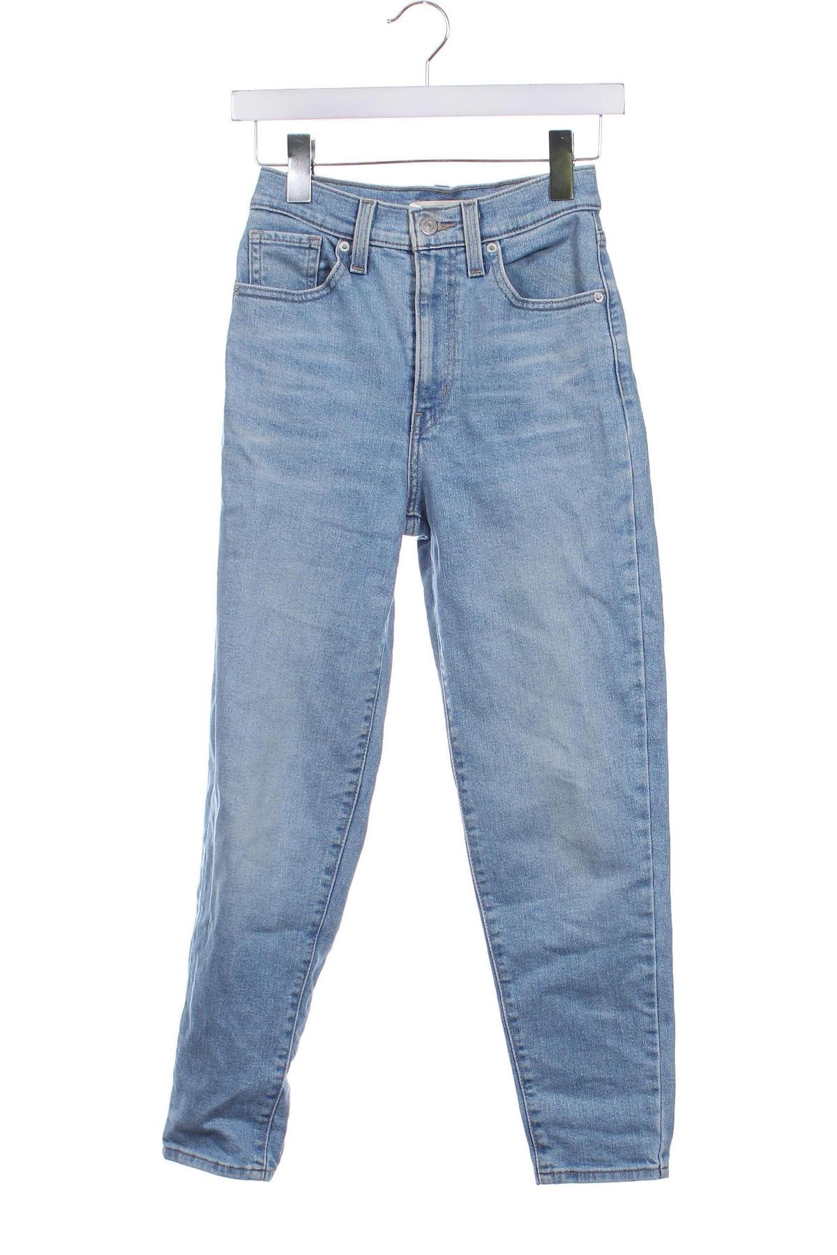 Blugi de femei Levi's, Mărime XXS, Culoare Albastru, Preț 189,52 Lei