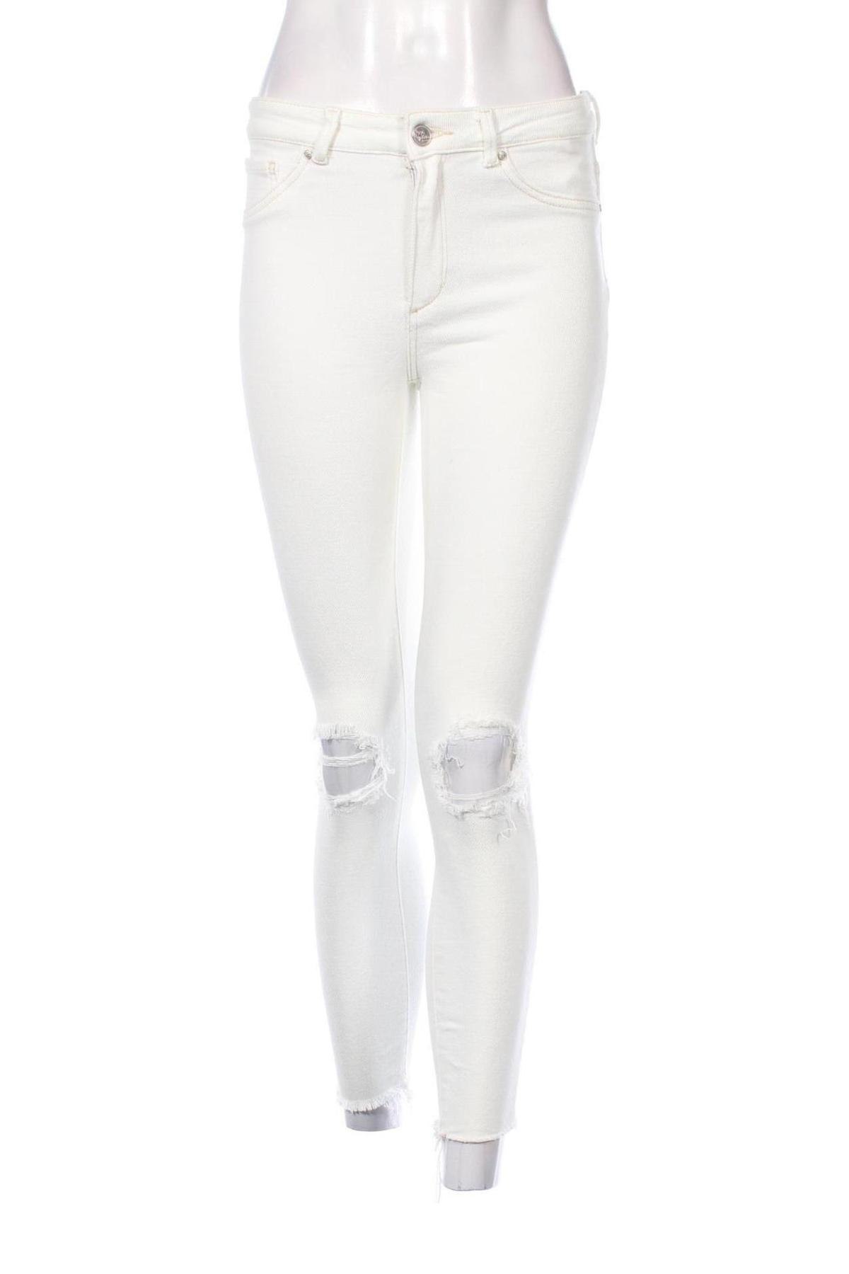 Damen Jeans Never Denim, Größe S, Farbe Ecru, Preis 28,99 €