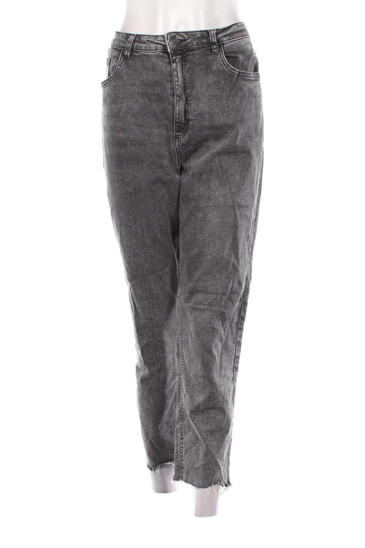 Damen Jeans Piazza Italia, Größe XL, Farbe Grau, Preis 20,49 €