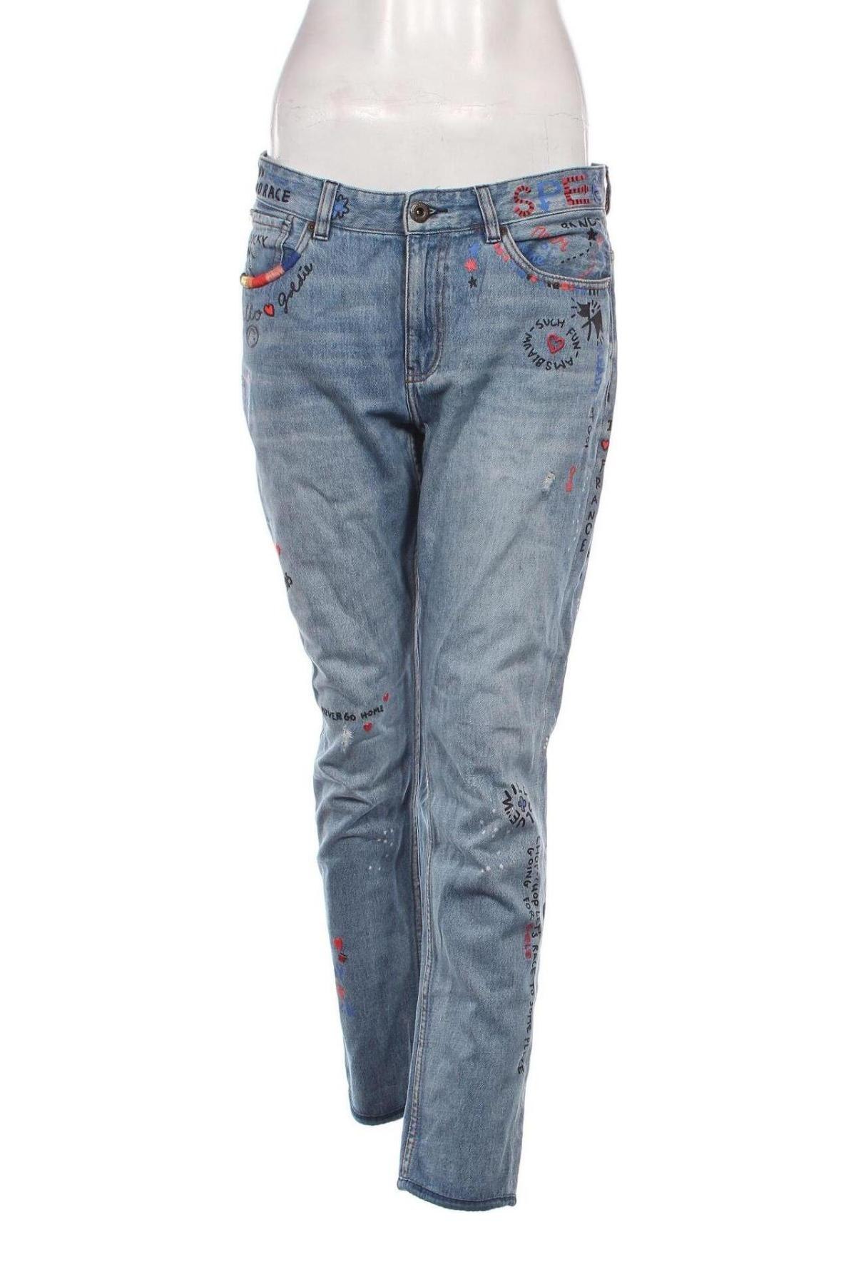 Damskie jeansy Scotch & Soda, Rozmiar M, Kolor Niebieski, Cena 204,60 zł