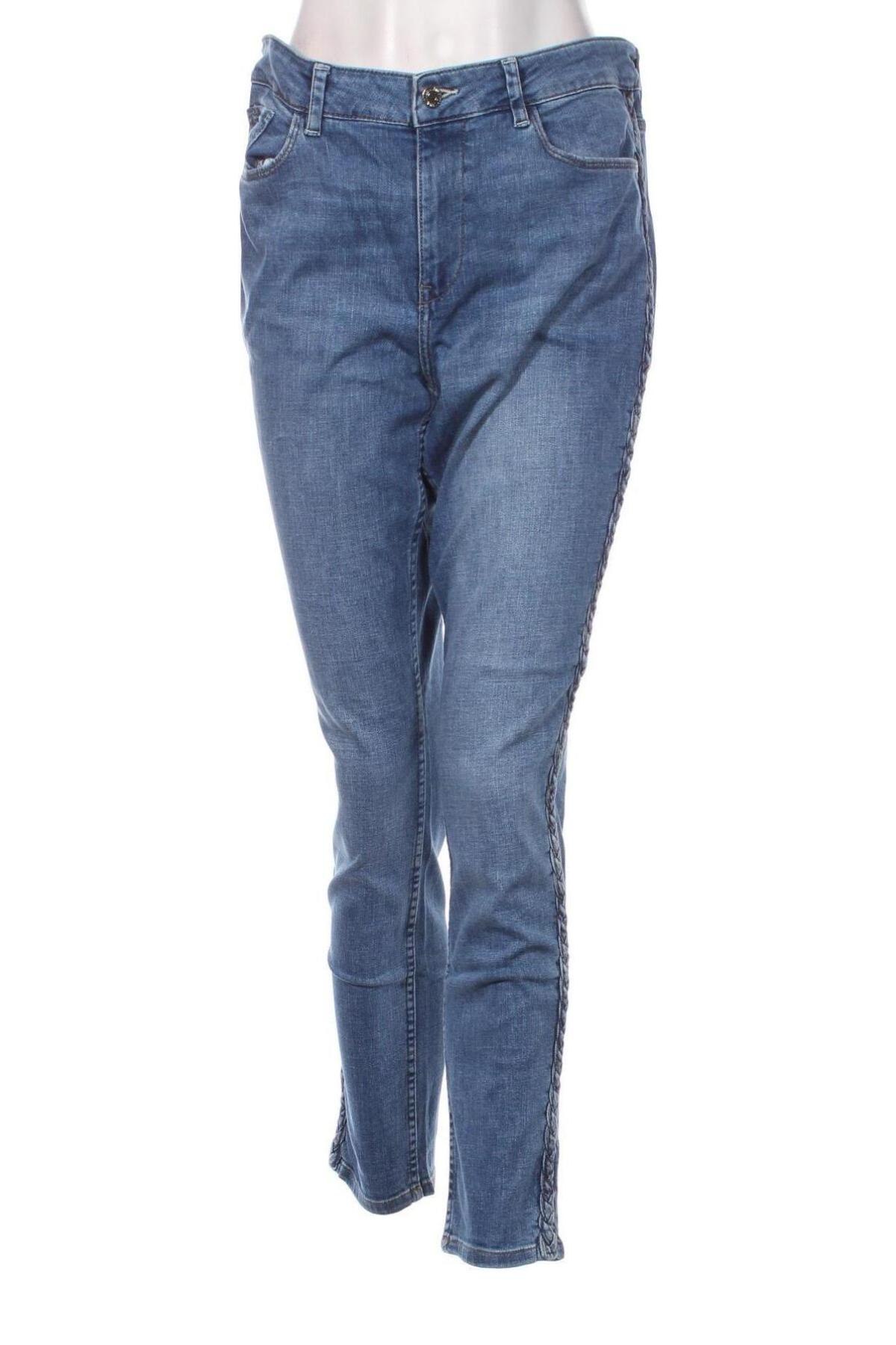 Damskie jeansy Violeta by Mango, Rozmiar XL, Kolor Niebieski, Cena 108,99 zł