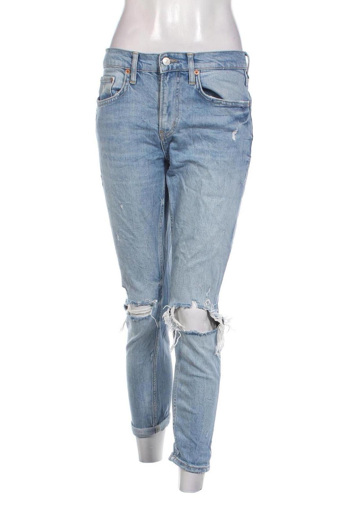 Damen Jeans Zara, Größe L, Farbe Blau, Preis € 18,99