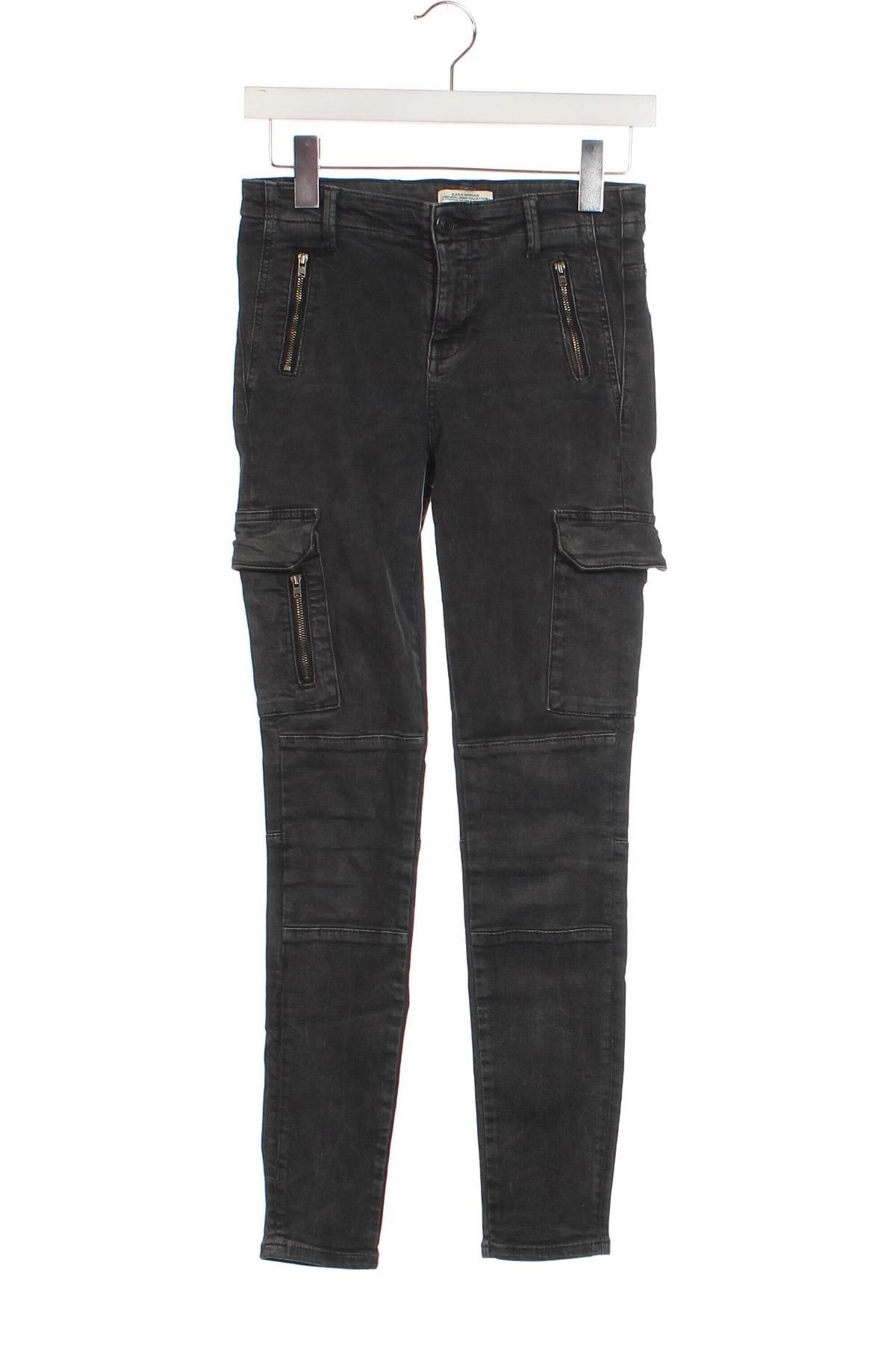 Damen Jeans Zara, Größe S, Farbe Grau, Preis 18,99 €