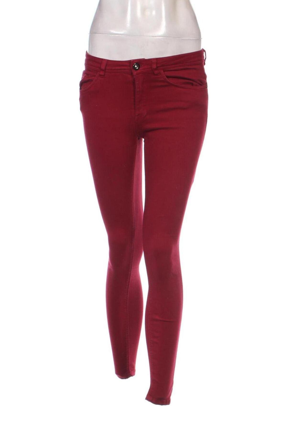 Damen Jeans Zara, Größe S, Farbe Rot, Preis 9,99 €