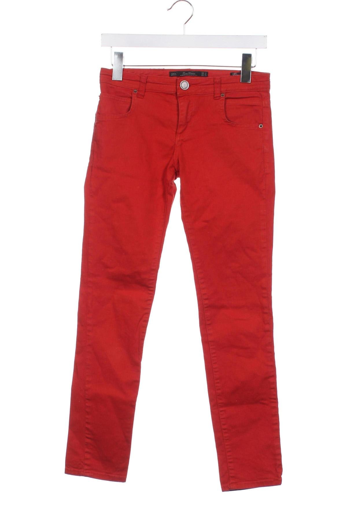 Damen Jeans Zara, Größe XS, Farbe Rot, Preis 18,99 €