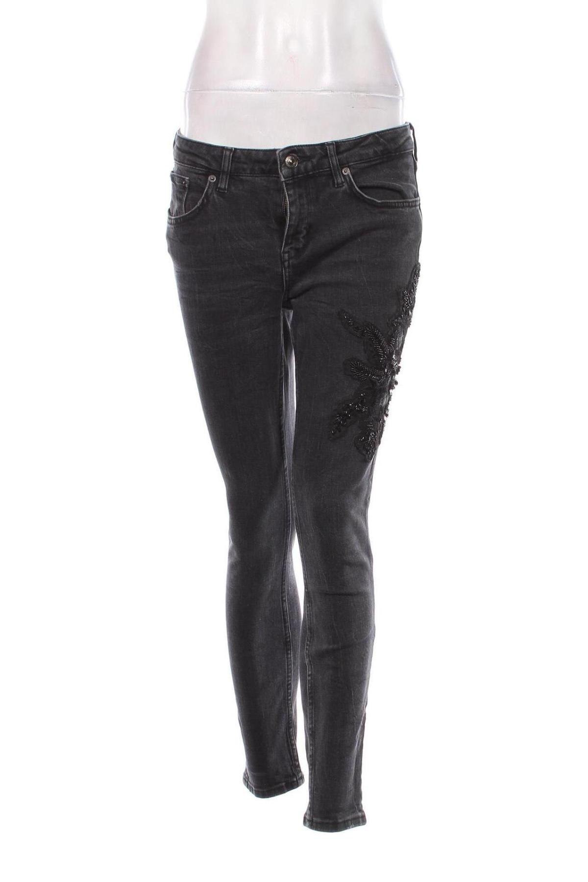 Damen Jeans Zara, Größe M, Farbe Schwarz, Preis 18,99 €