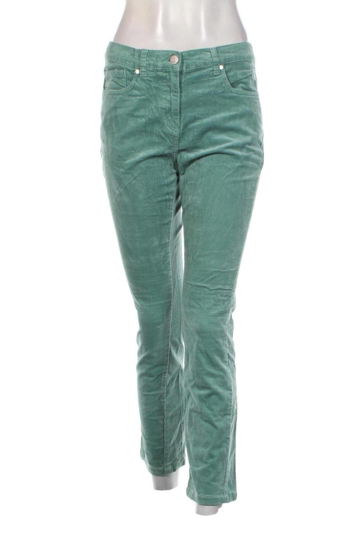 Damen Cordhose Bexleys, Größe M, Farbe Grün, Preis 33,99 €