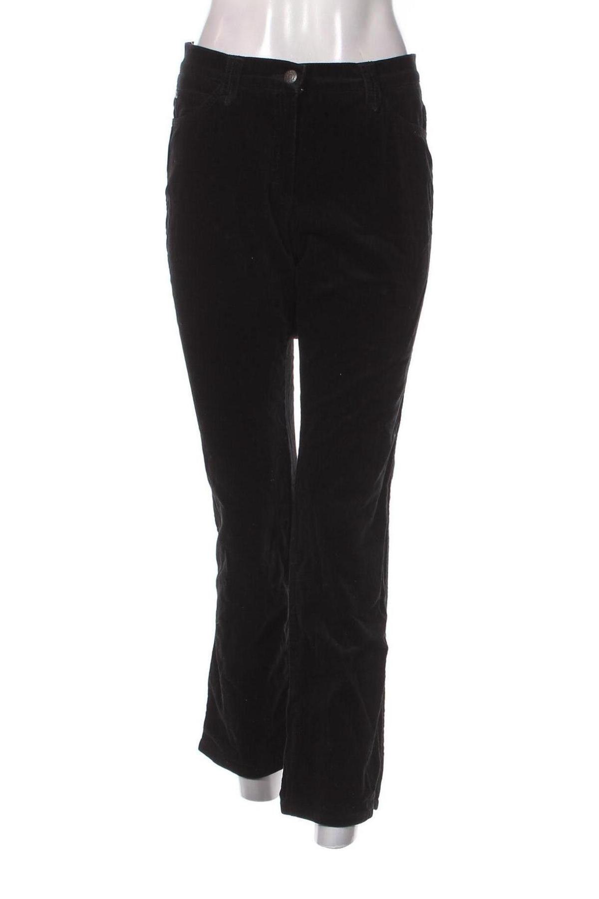 Pantaloni de velvet de femei Brax, Mărime S, Culoare Negru, Preț 89,99 Lei