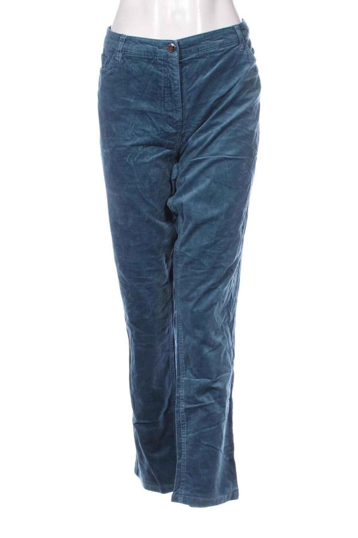 Damen Cordhose Canda, Größe XXL, Farbe Blau, Preis 20,49 €