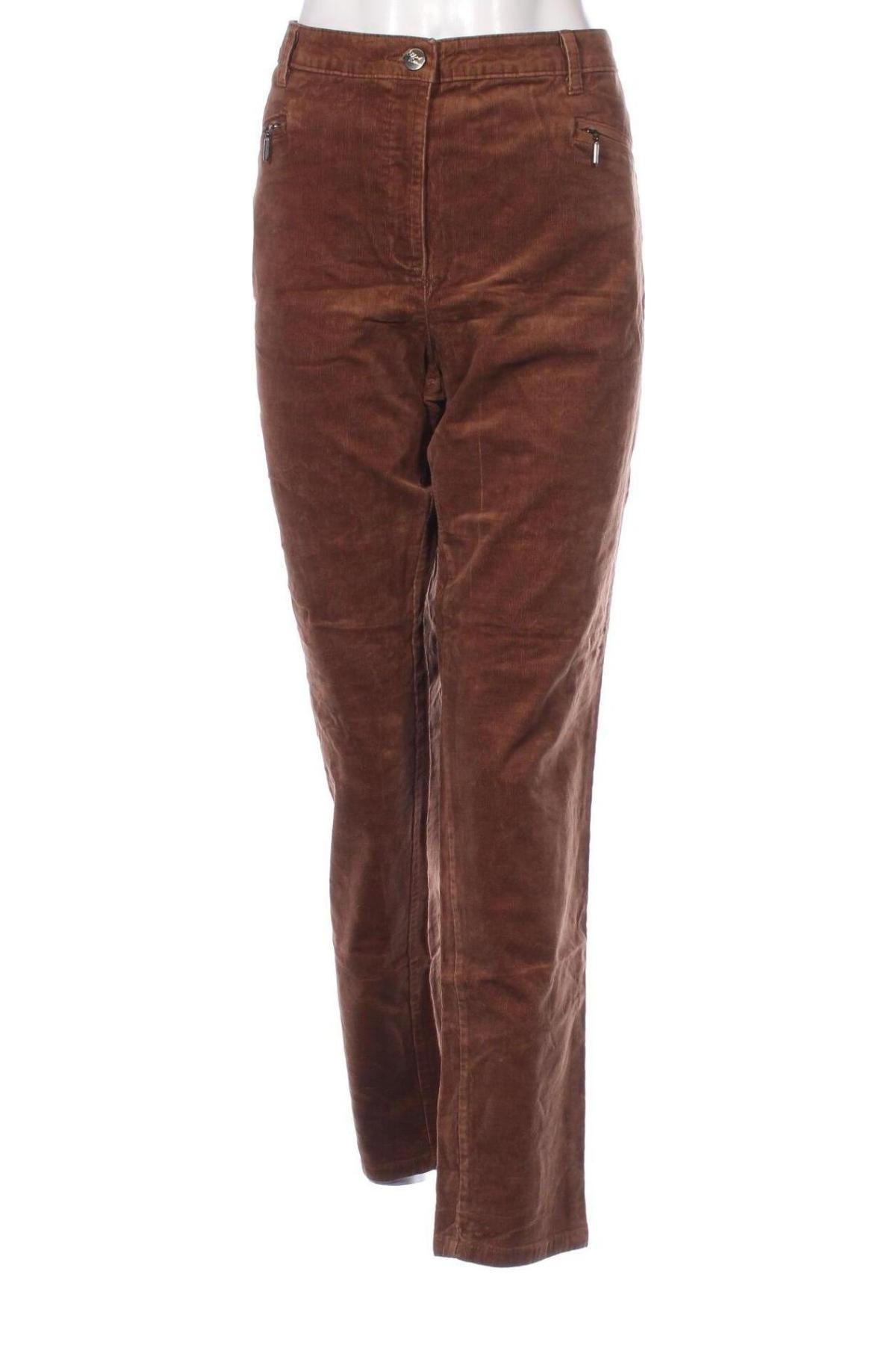 Damen Cordhose Canda, Größe L, Farbe Braun, Preis € 20,49