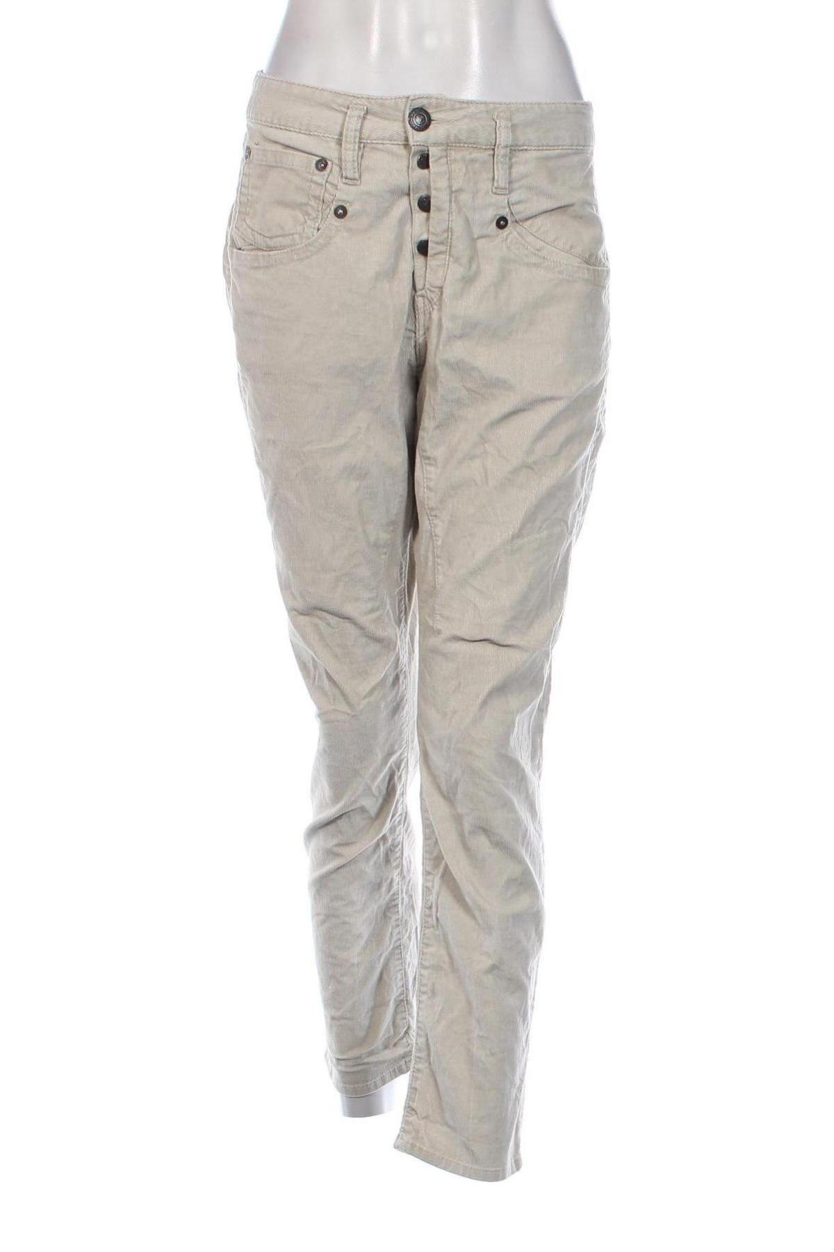 Damen Cordhose Herrlicher, Größe L, Farbe Beige, Preis 24,49 €