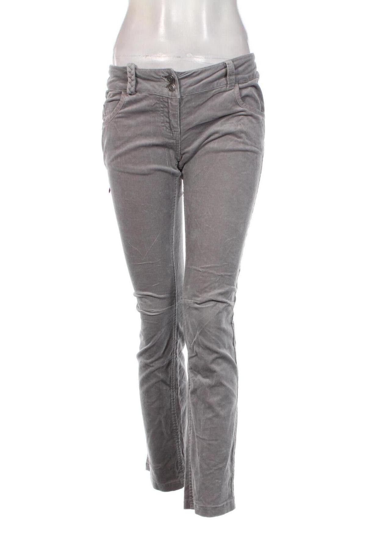 Damen Cordhose Quechua, Größe S, Farbe Grau, Preis € 5,99