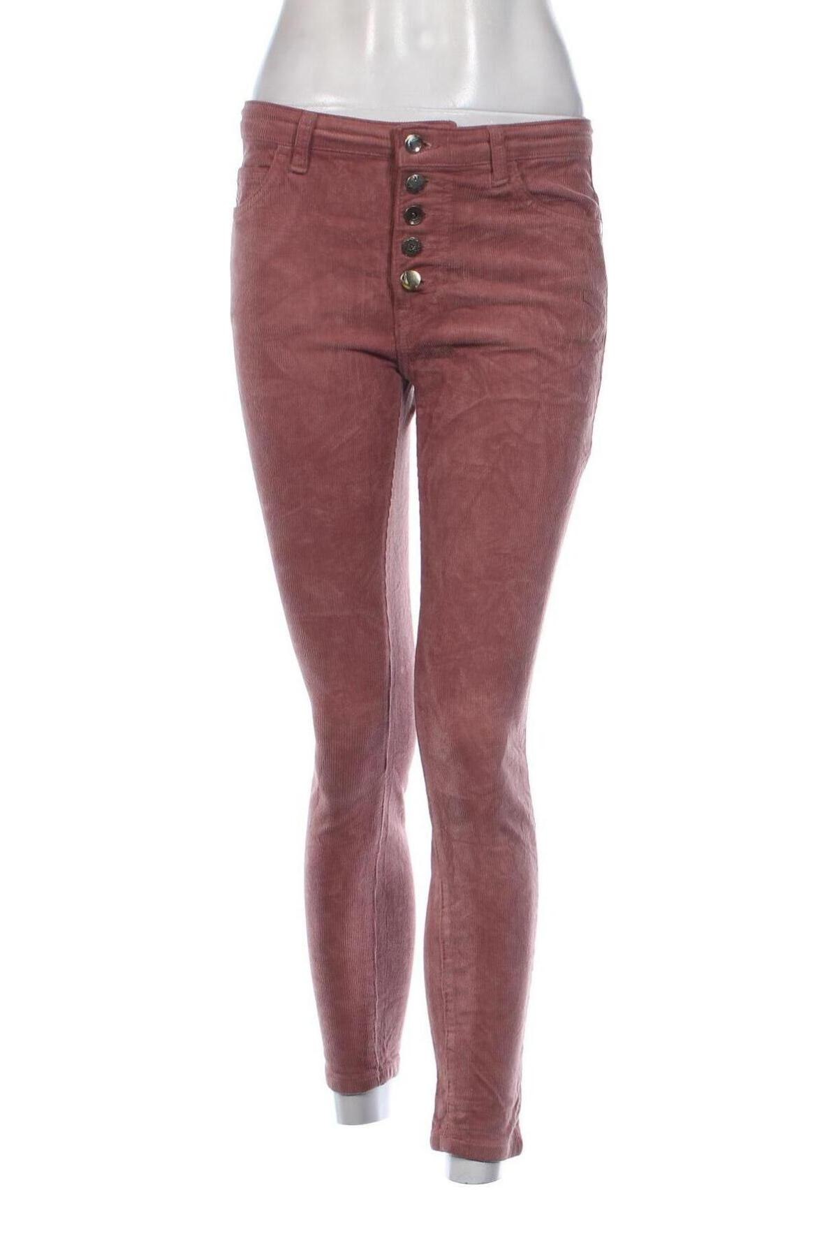 Pantaloni de velvet de femei Rinascimento, Mărime S, Culoare Roz, Preț 223,99 Lei