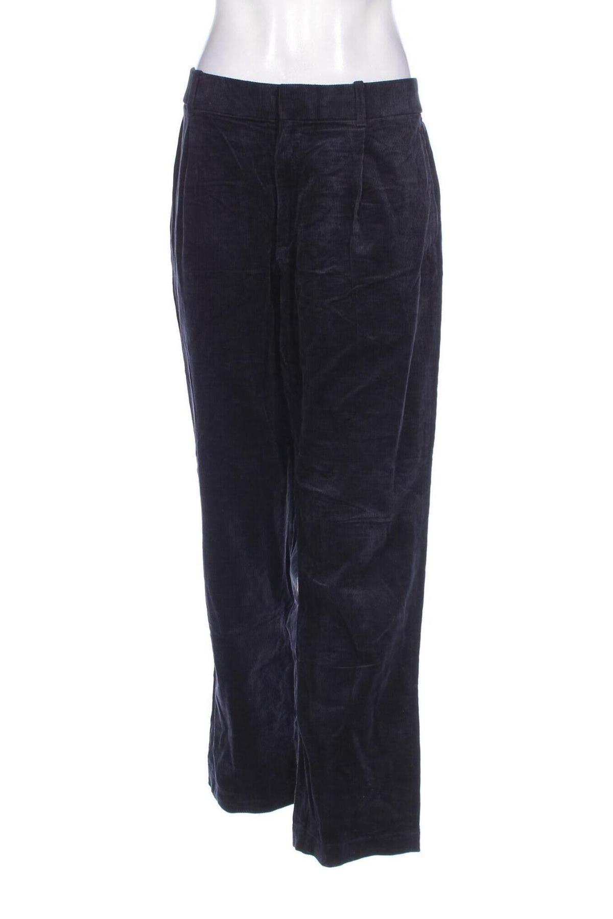 Damen Cordhose Uniqlo, Größe L, Farbe Blau, Preis 17,49 €