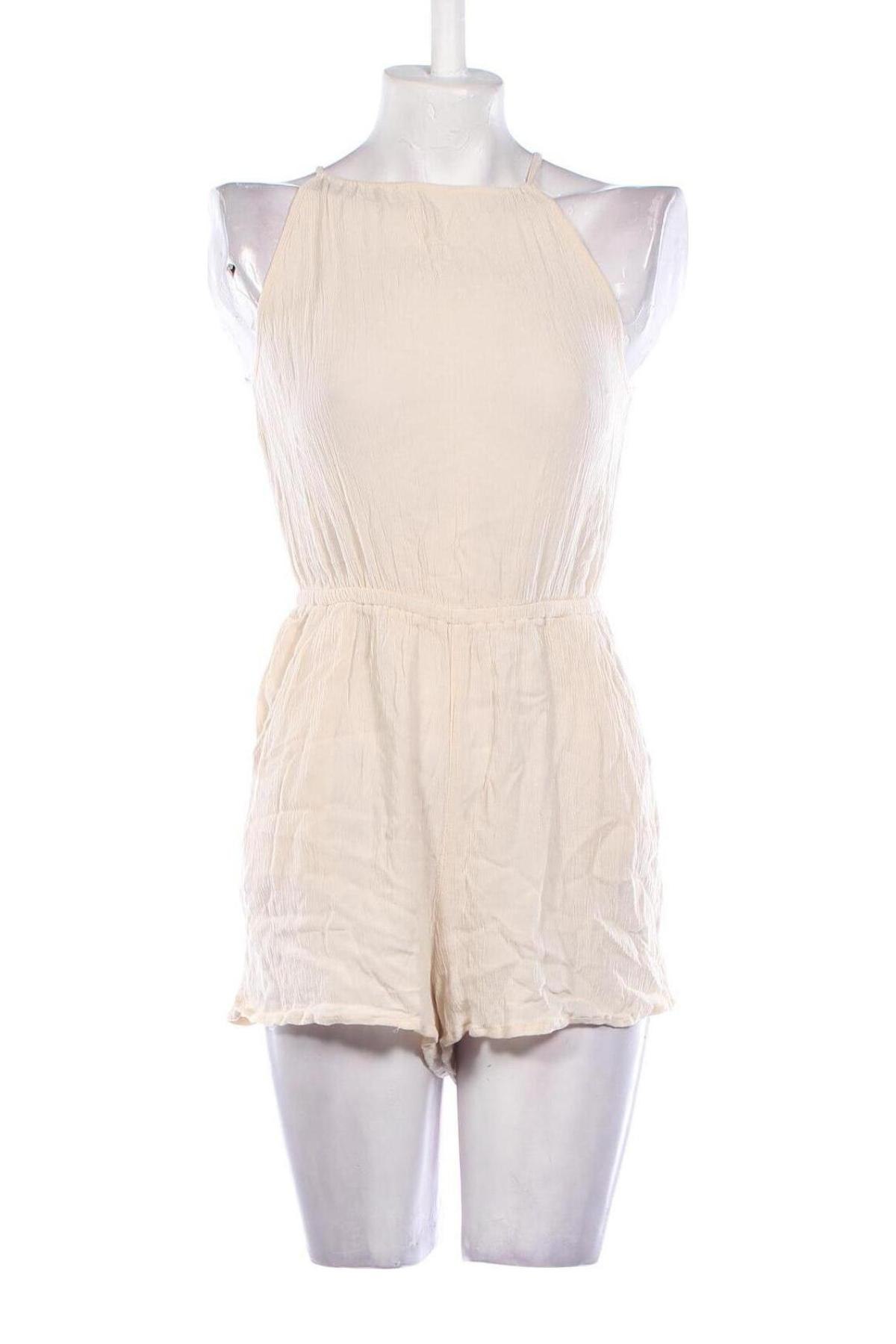 Kurzer Damenoverall H&M, Größe S, Farbe Beige, Preis € 20,00