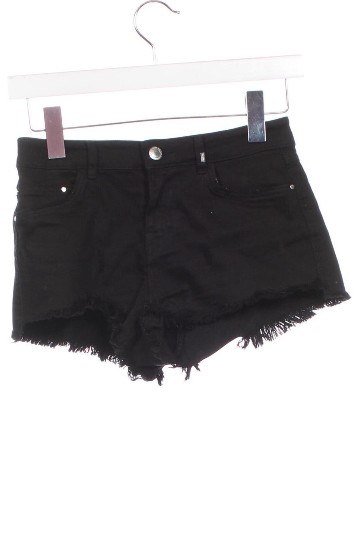 Damen Shorts Bershka, Größe XS, Farbe Schwarz, Preis € 9,99