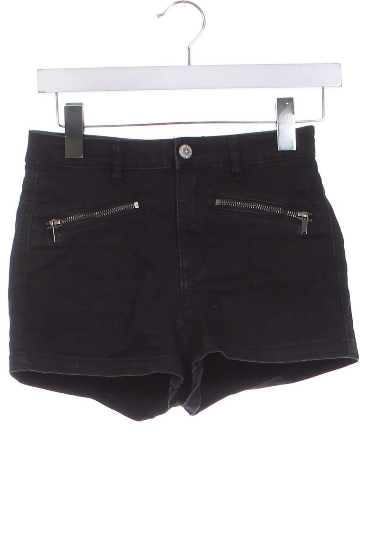 Damen Shorts Pull&Bear, Größe XS, Farbe Schwarz, Preis € 13,49